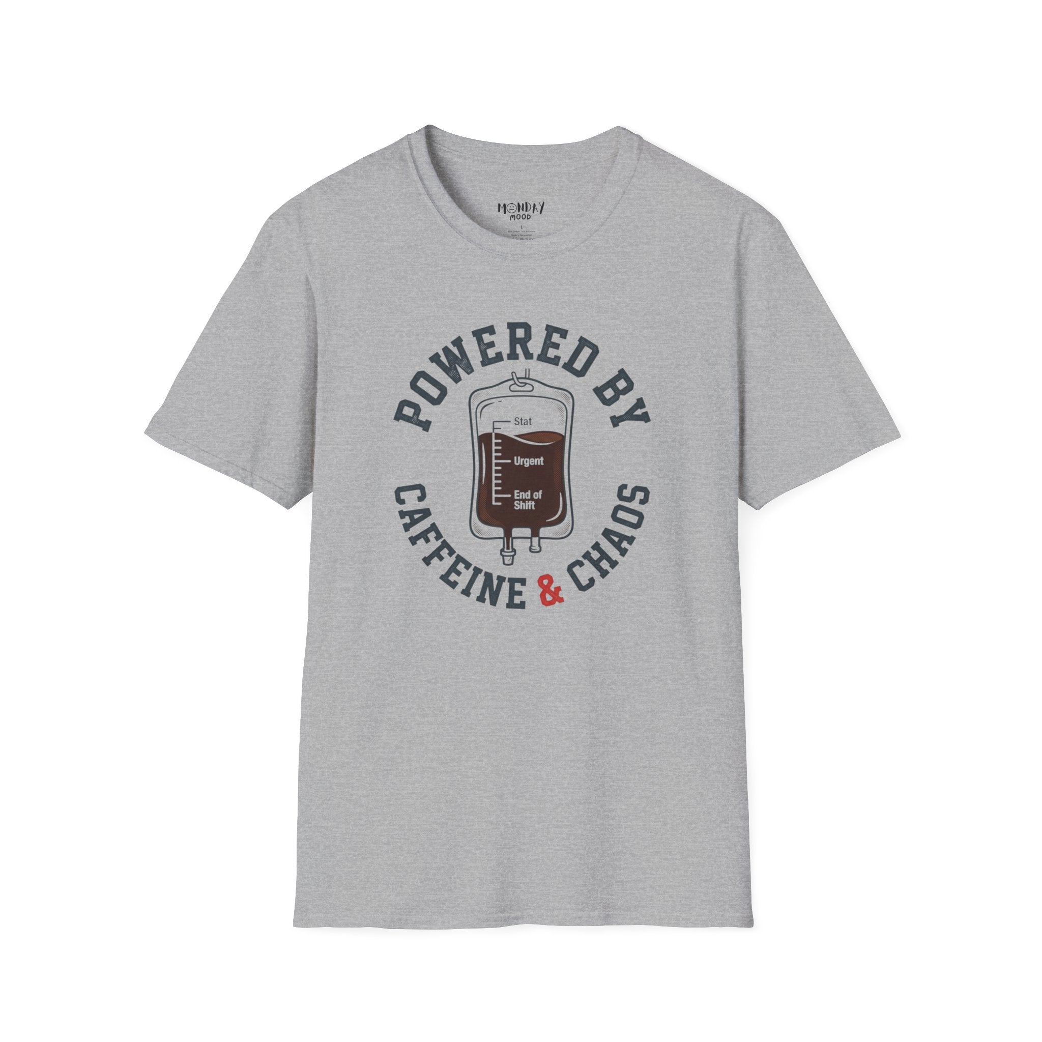 Powered By Caffeine & Chaos T-Shirt