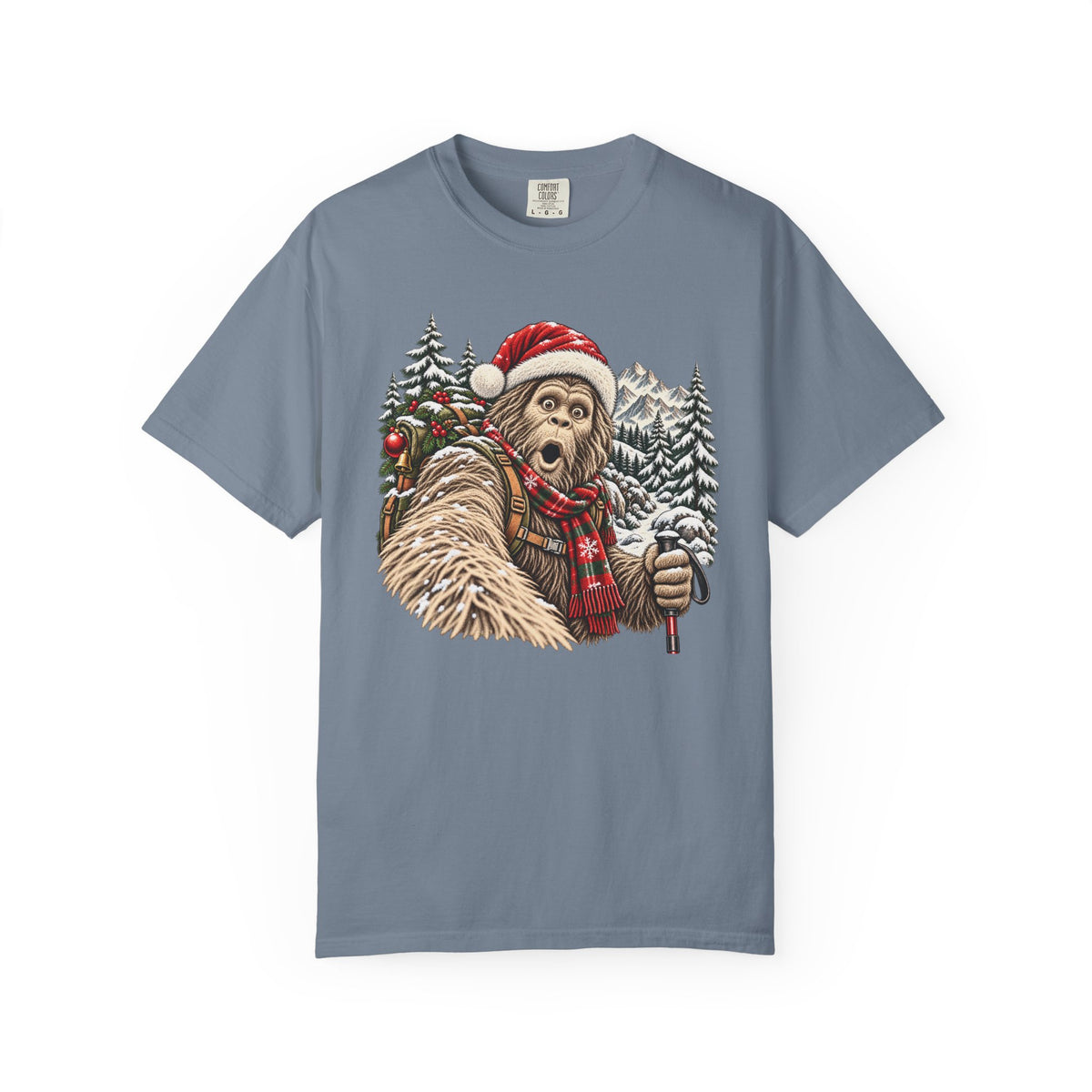 Christmas Bigfoot T-Shirt
