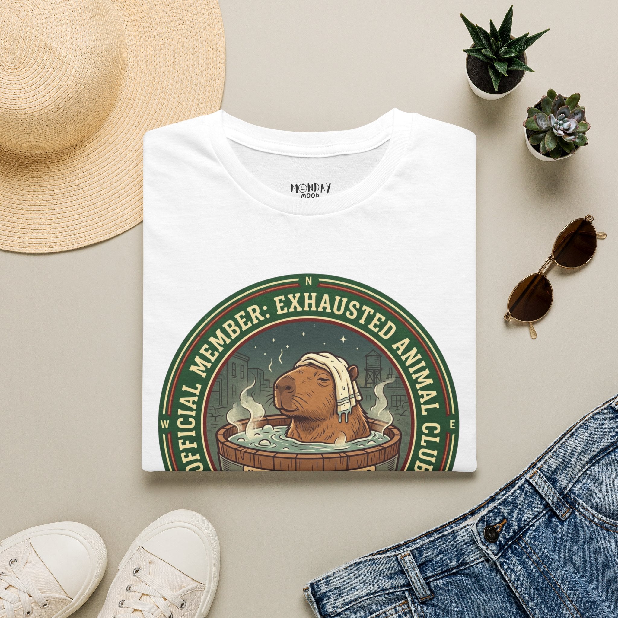 Official Member Exhausted Animal Club T-Shirt