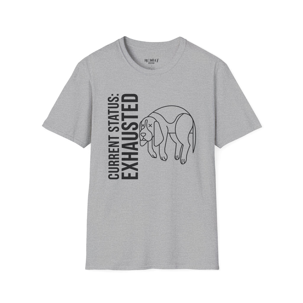 Current Status Exhausted T-Shirt