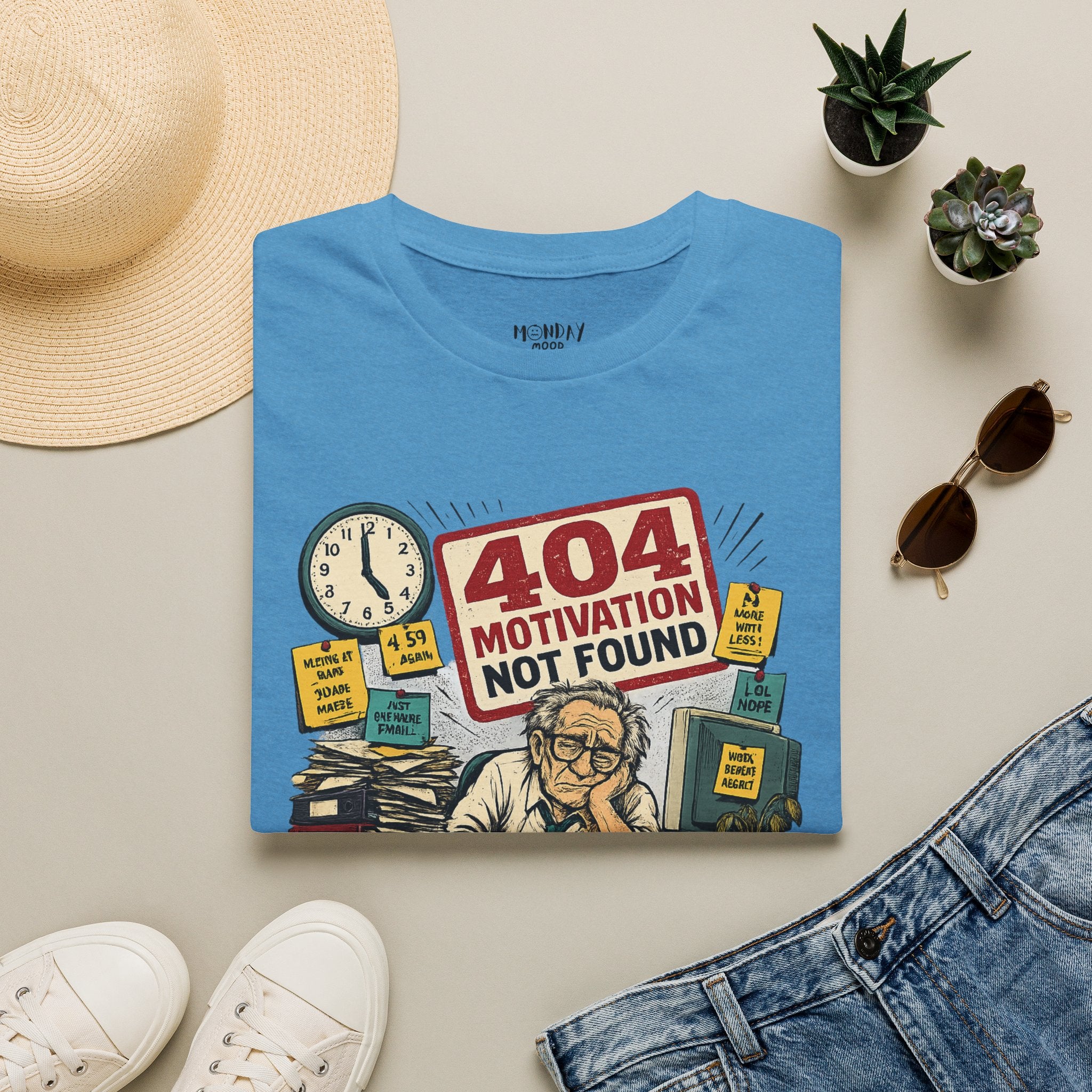 404 Motivation Not Found T-Shirt