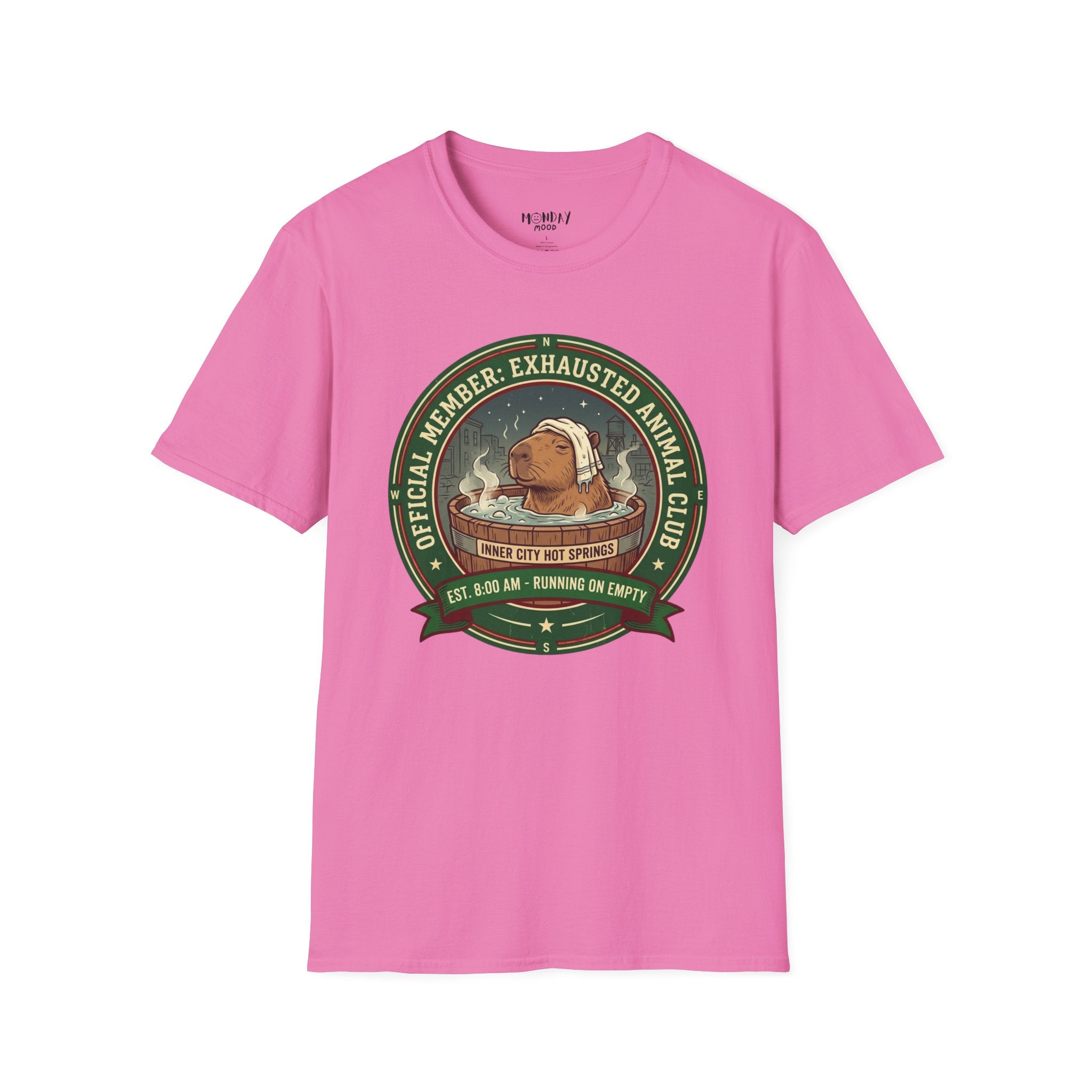 Official Member Exhausted Animal Club T-Shirt