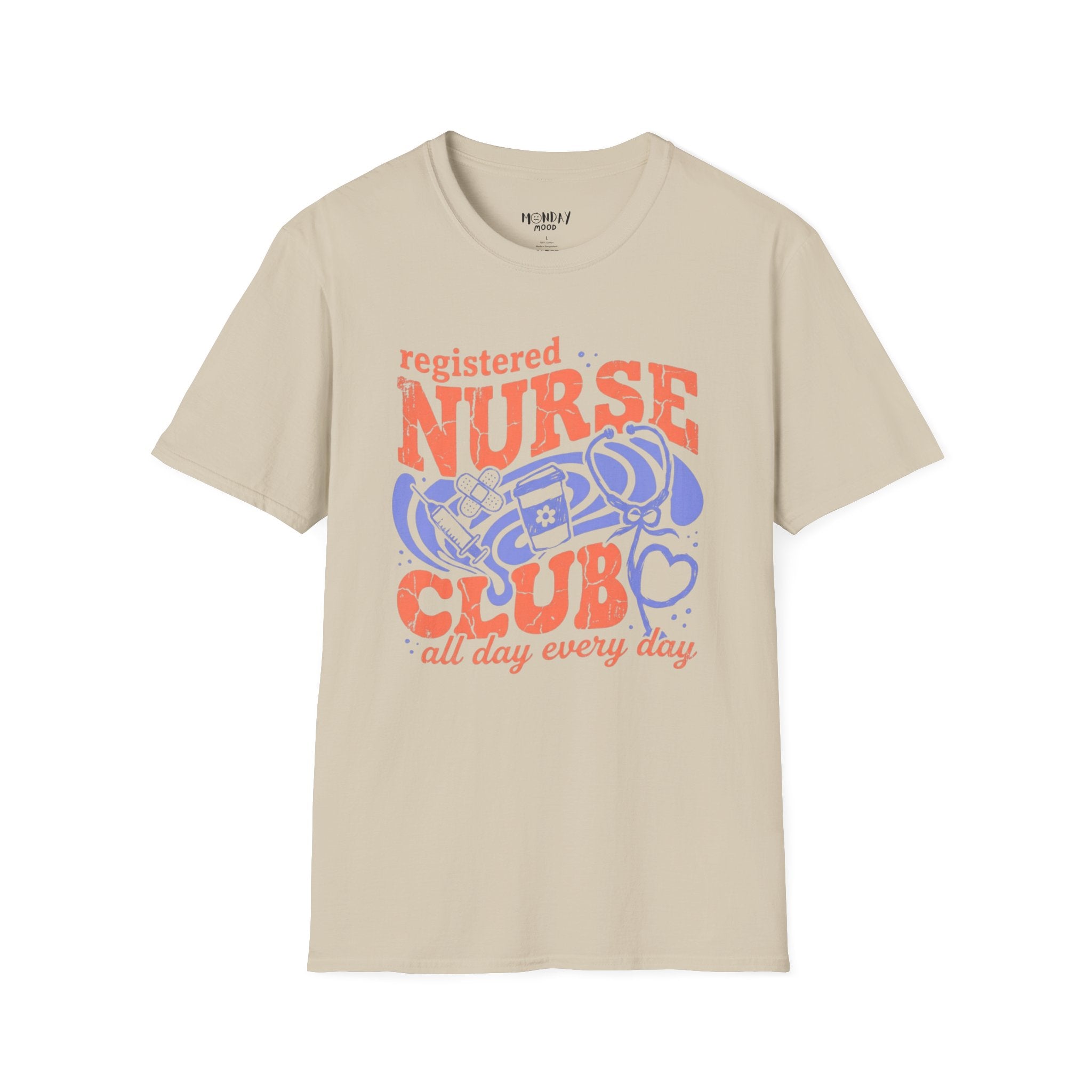 Registered Nurse Club All Day Every Day T-Shirt