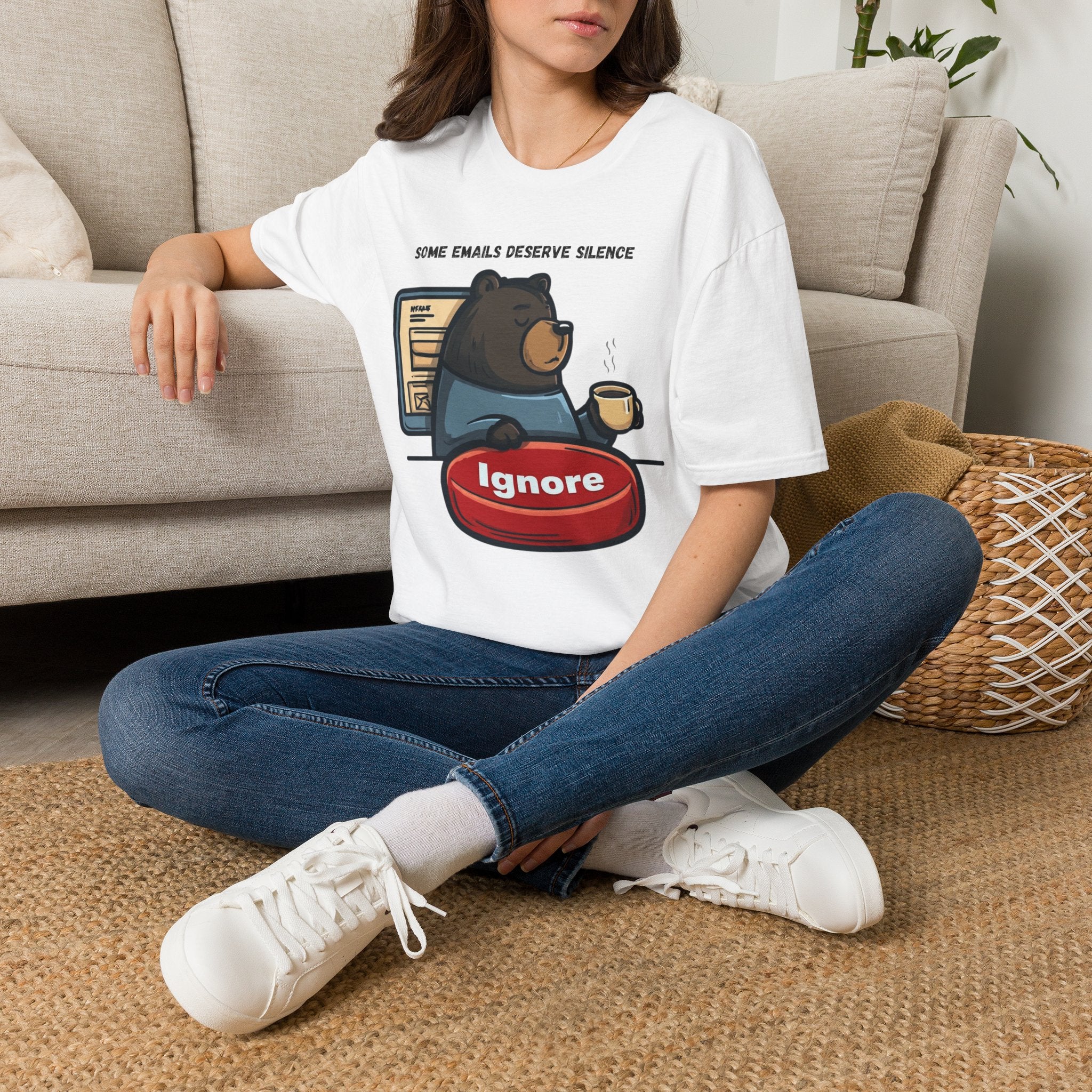 Some Emails Deserve Silence T-Shirt