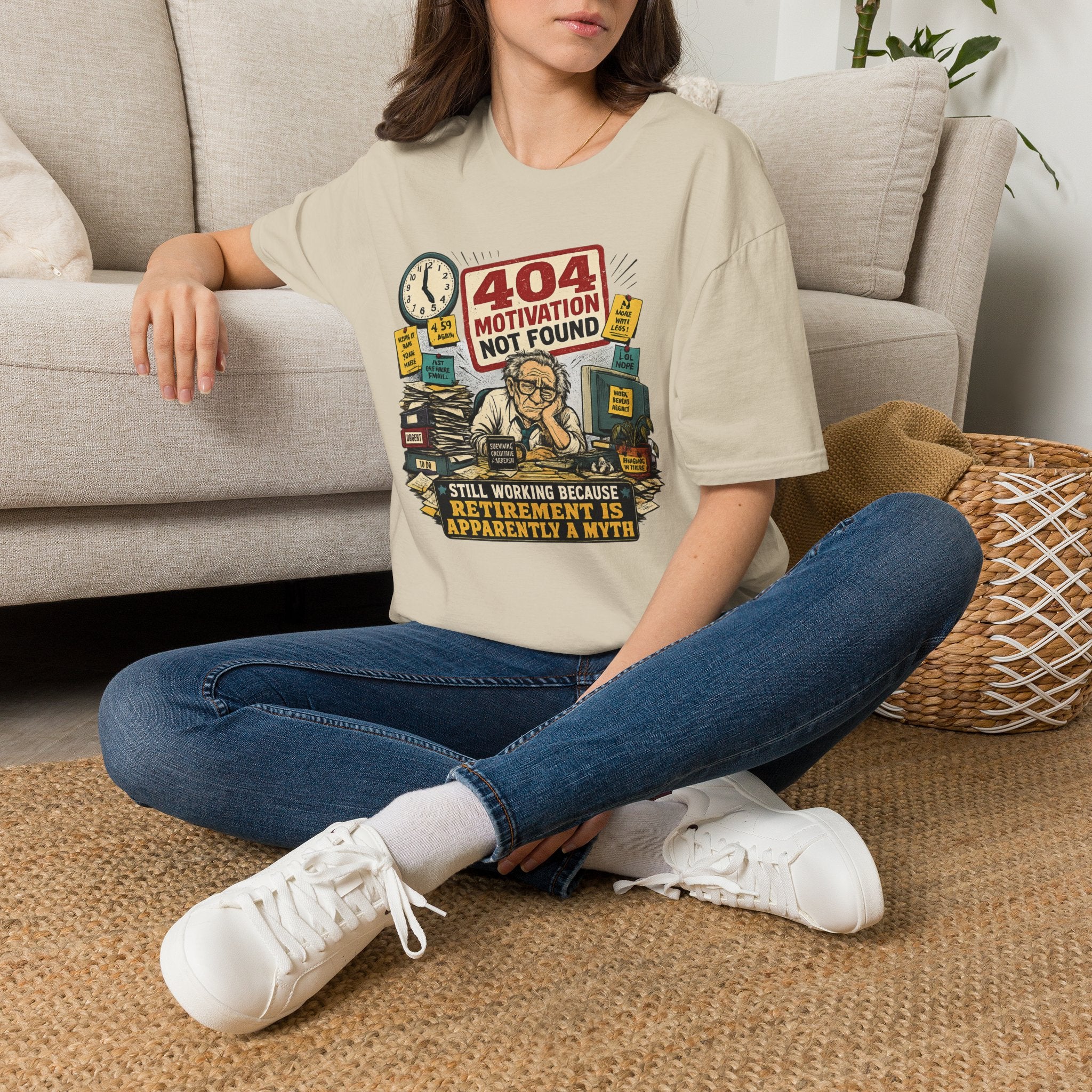 404 Motivation Not Found T-Shirt