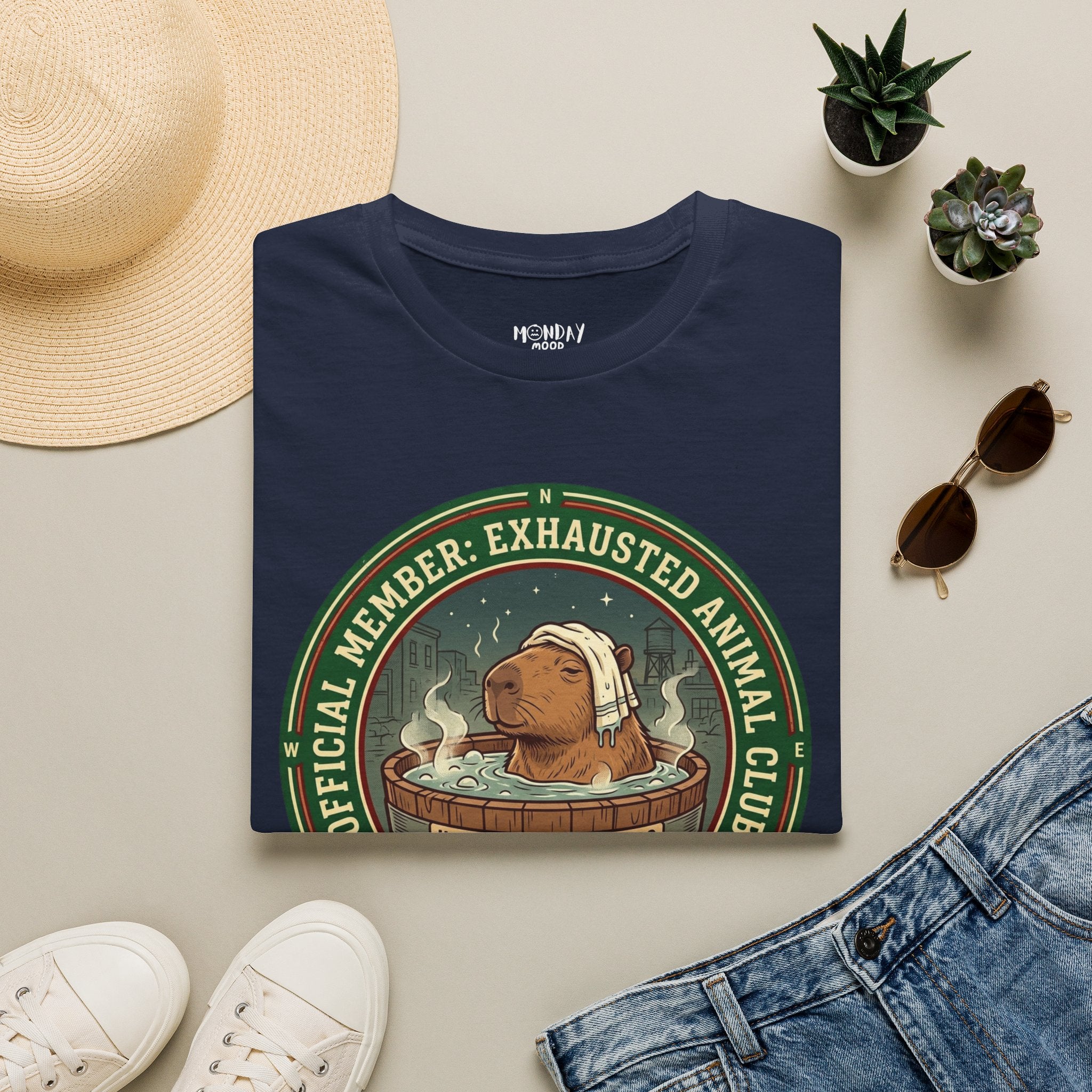 Official Member Exhausted Animal Club T-Shirt