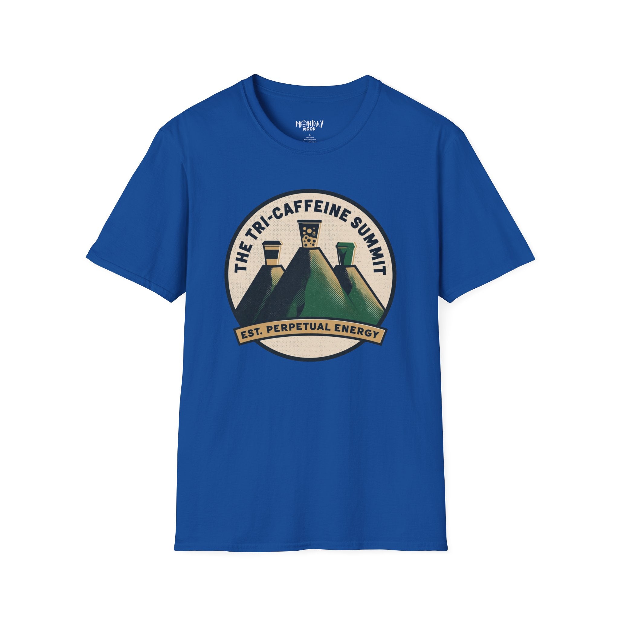 The Tri-Caffeine Summit T-Shirt
