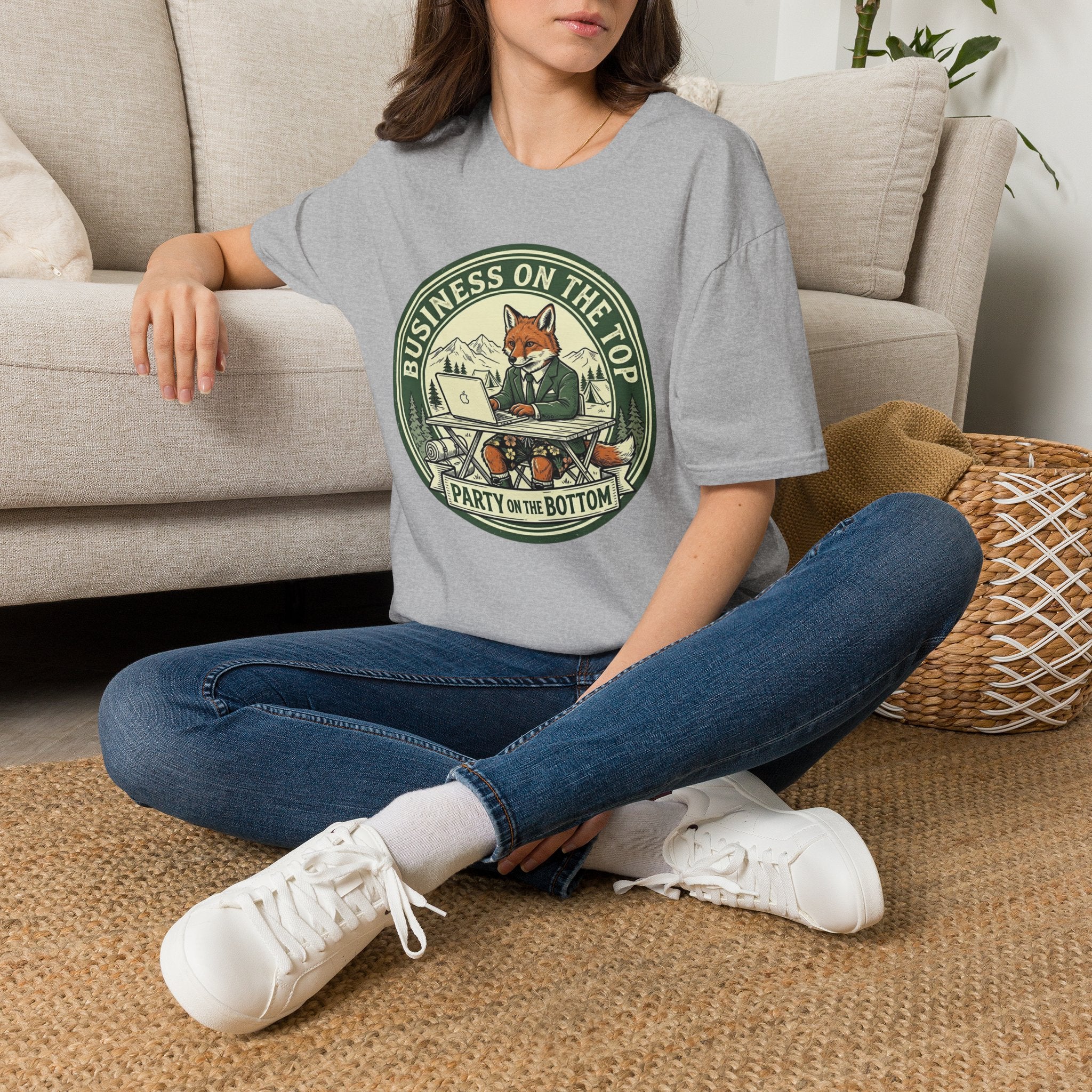 Business On The Top Party On The Bottom T-Shirt