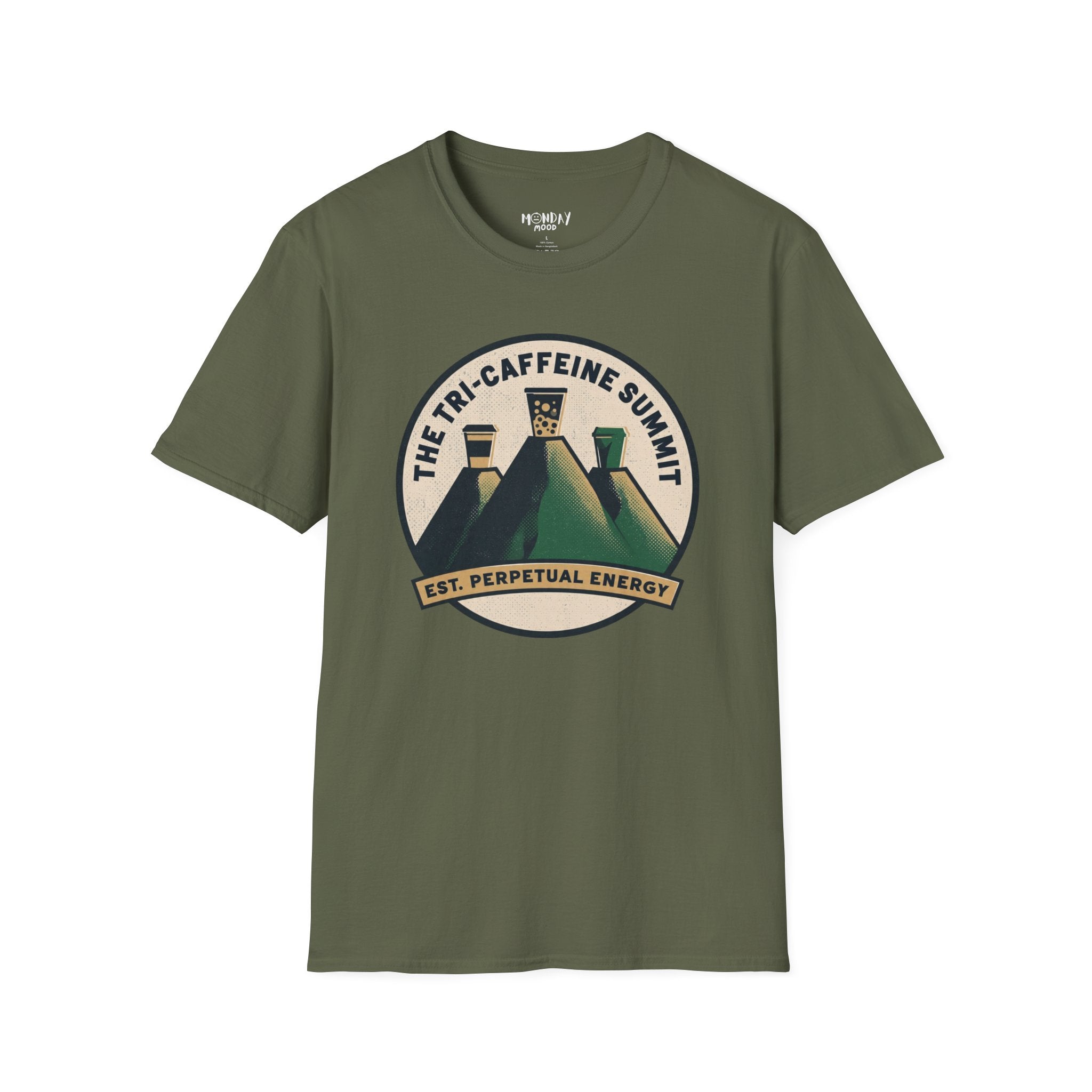 The Tri-Caffeine Summit T-Shirt