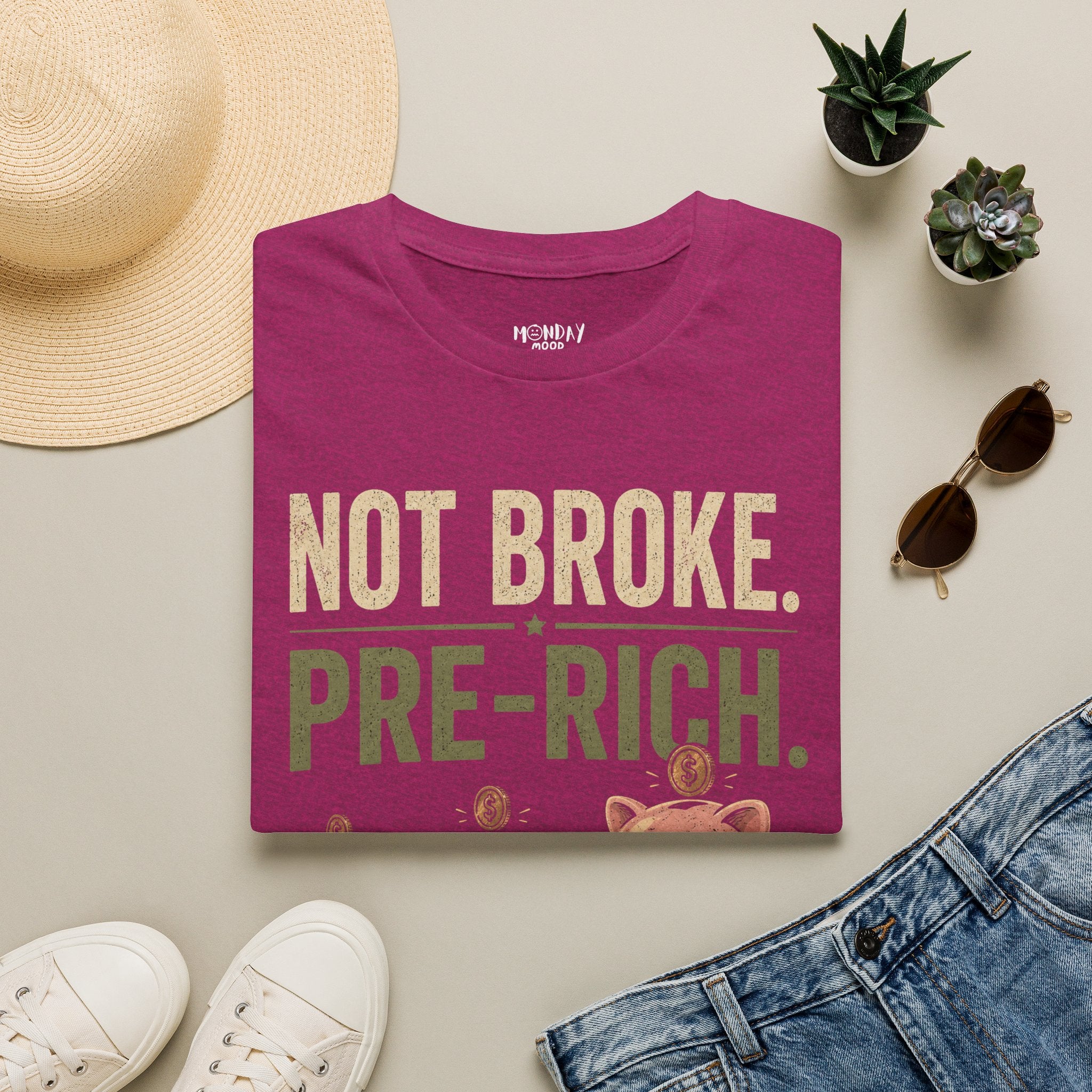 Pre-Rich Piggy Bank T-Shirt