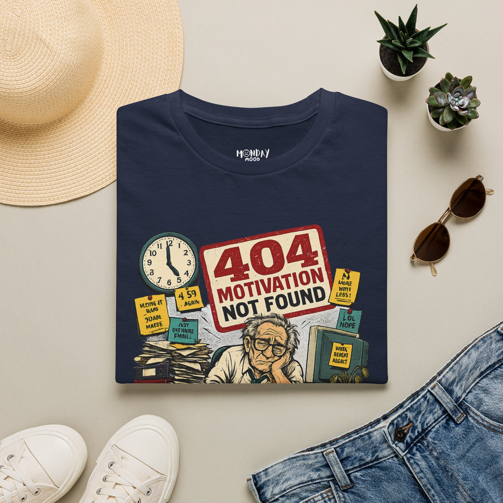 404 Motivation Not Found T-Shirt