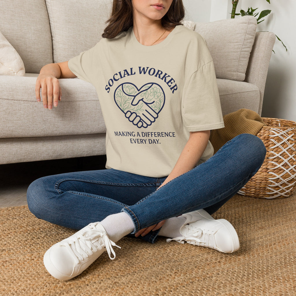 Social Worker Making A Difference Every Day T-Shirt