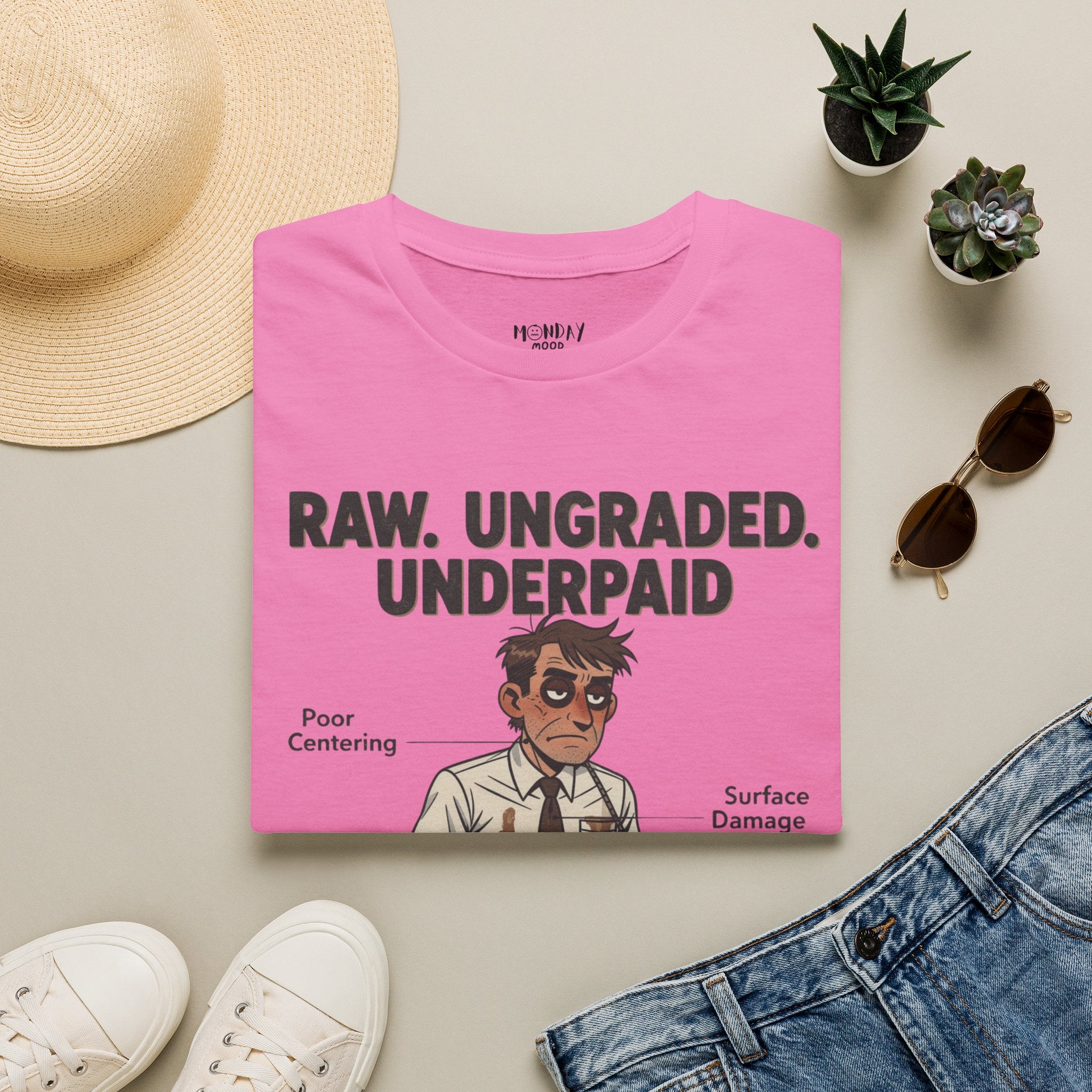Raw Ungraded Underpaid T-Shirt