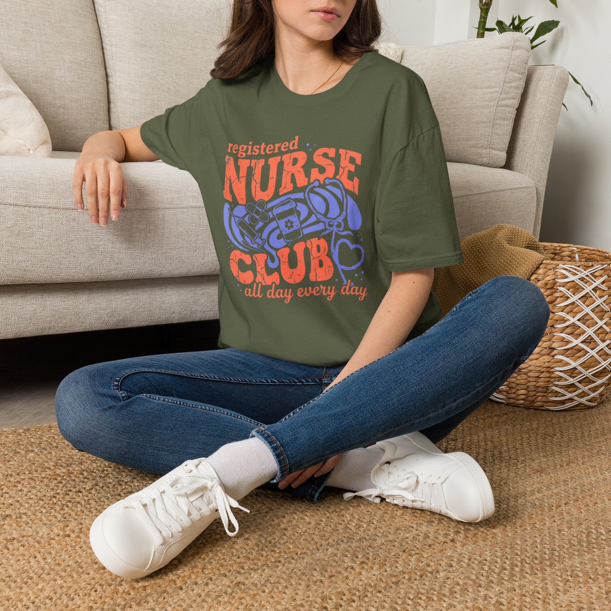 Registered Nurse Club All Day Every Day T-Shirt