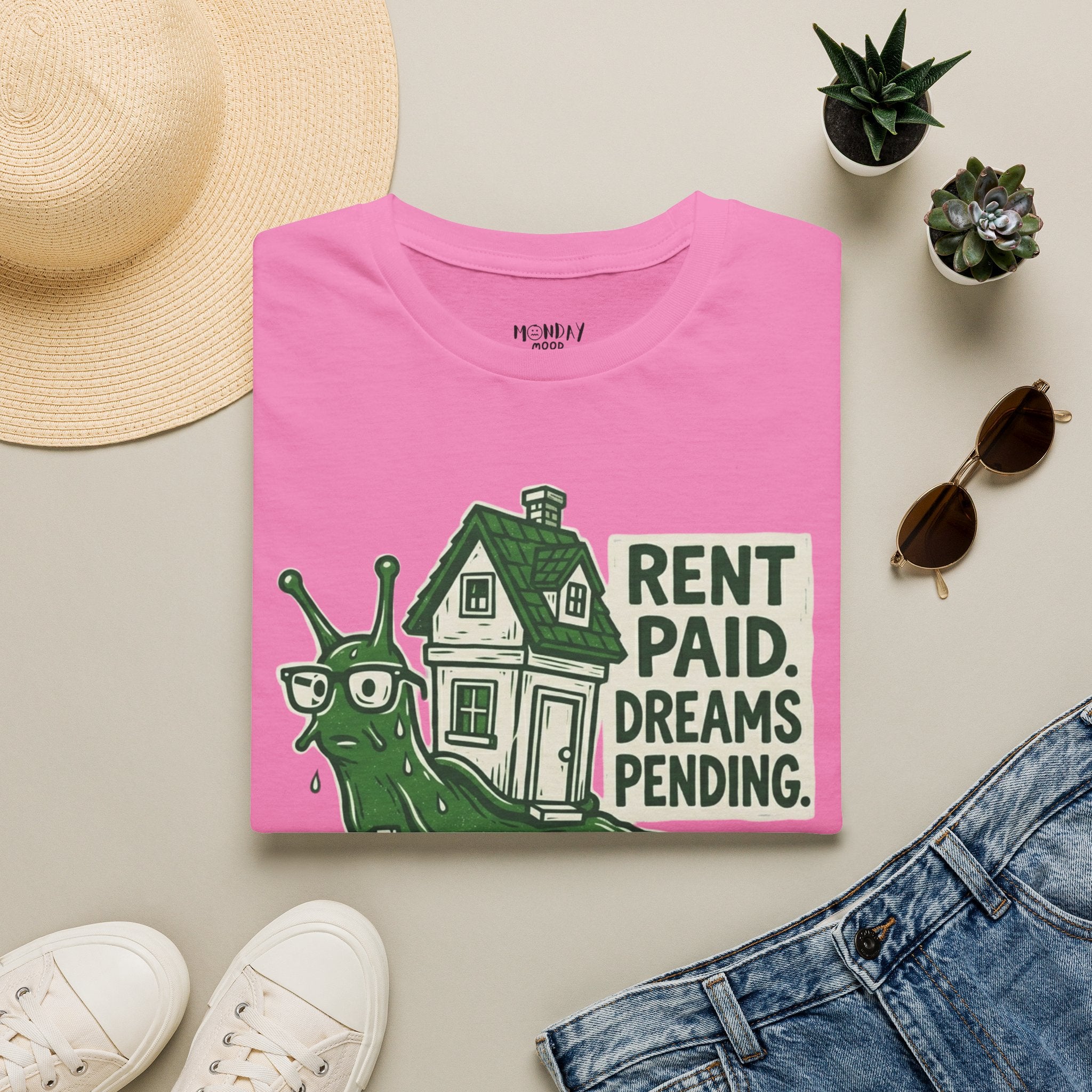 Rent Paid Dreams Pending T-Shirt