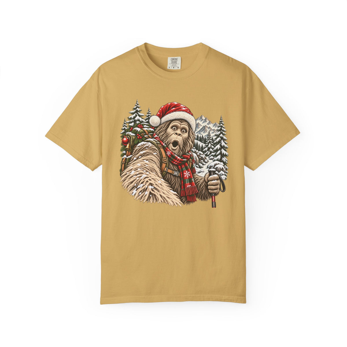 Christmas Bigfoot T-Shirt