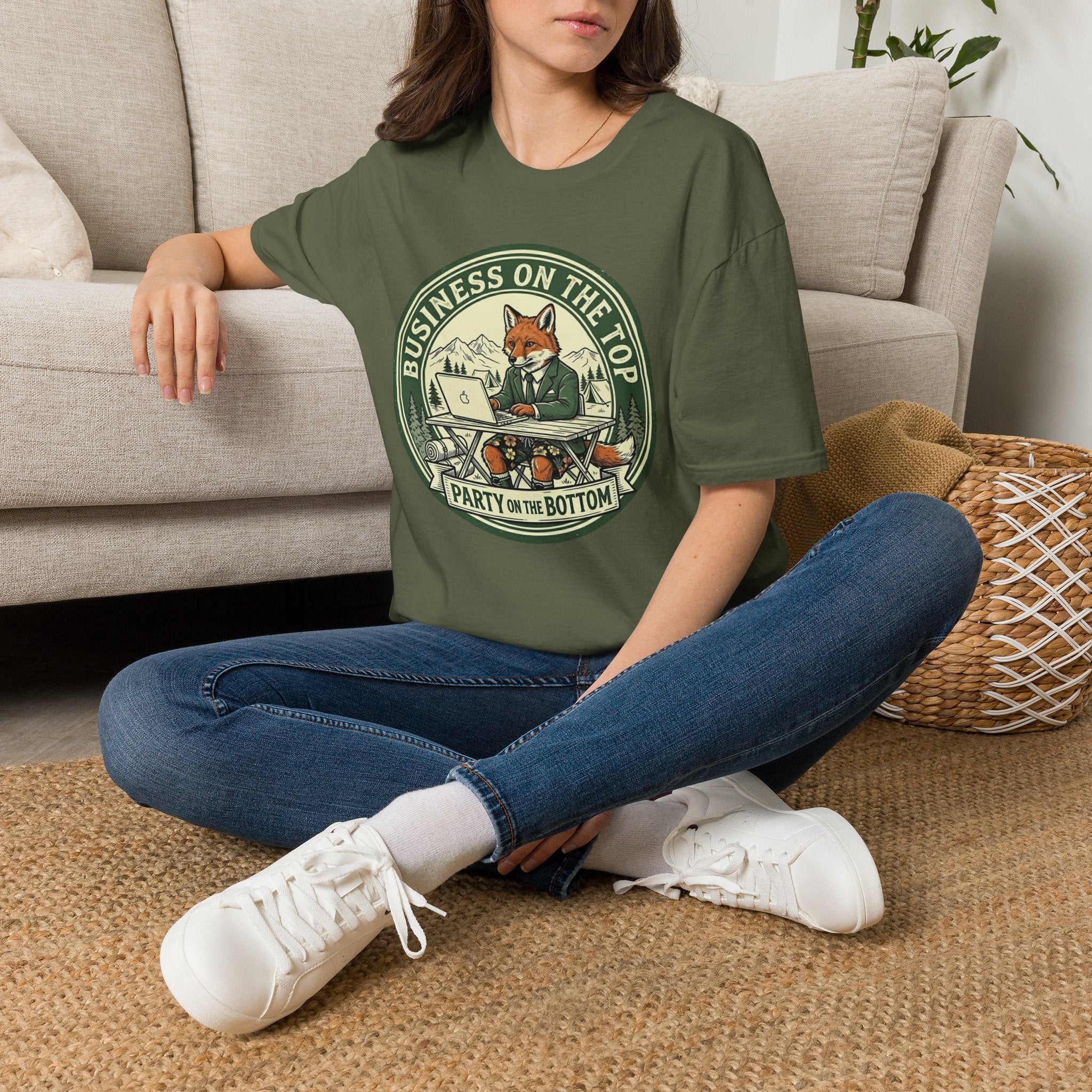Business On The Top Party On The Bottom T-Shirt