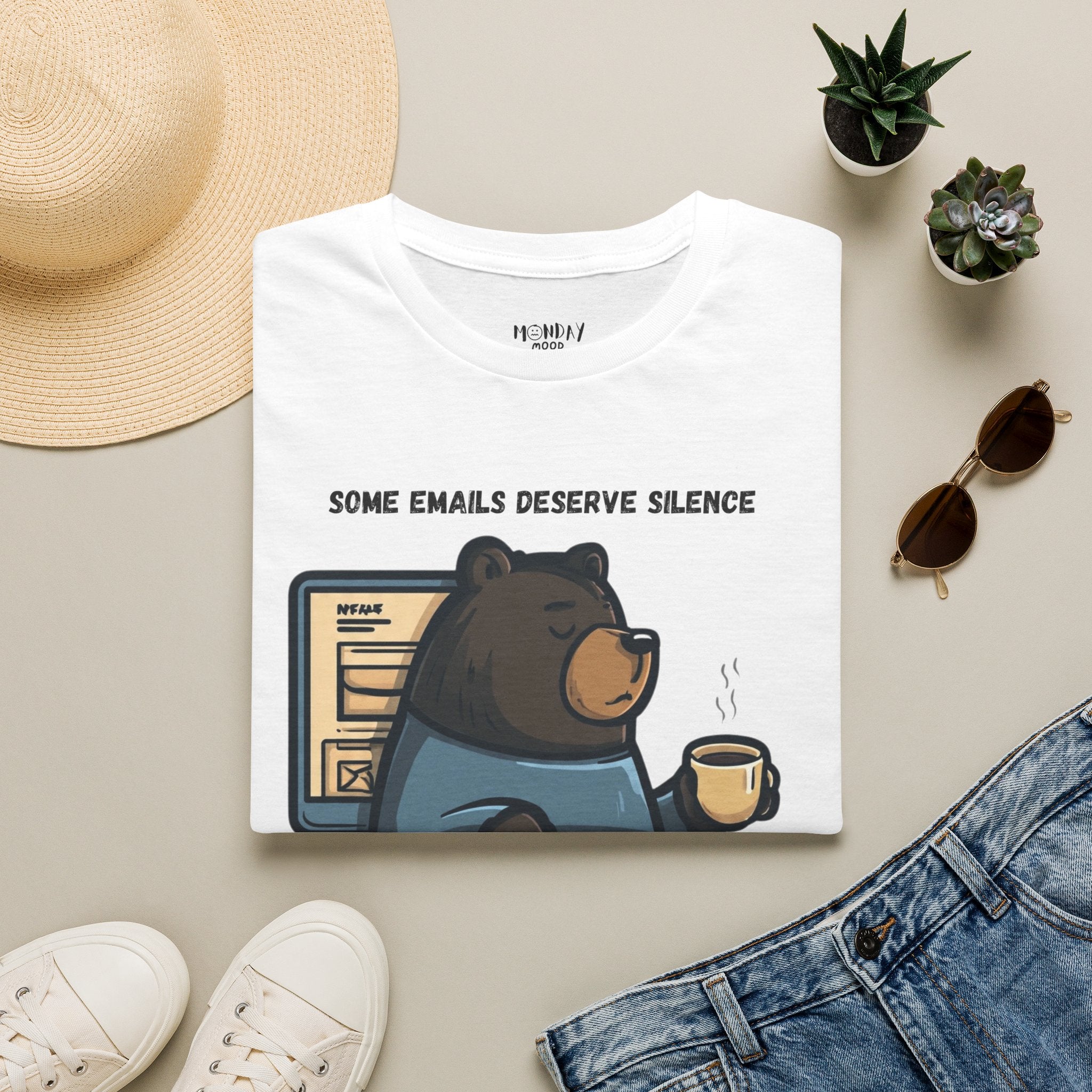 Some Emails Deserve Silence T-Shirt