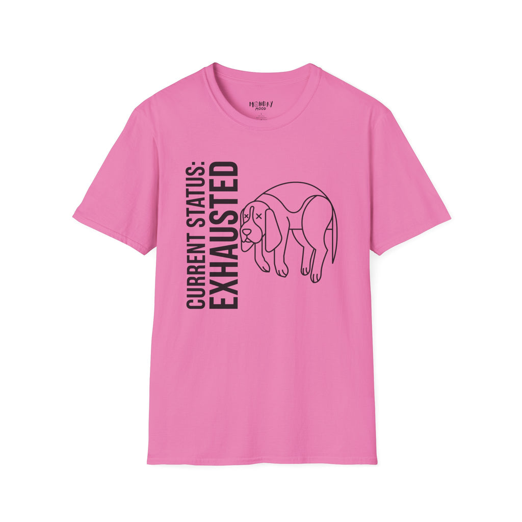 Current Status Exhausted T-Shirt