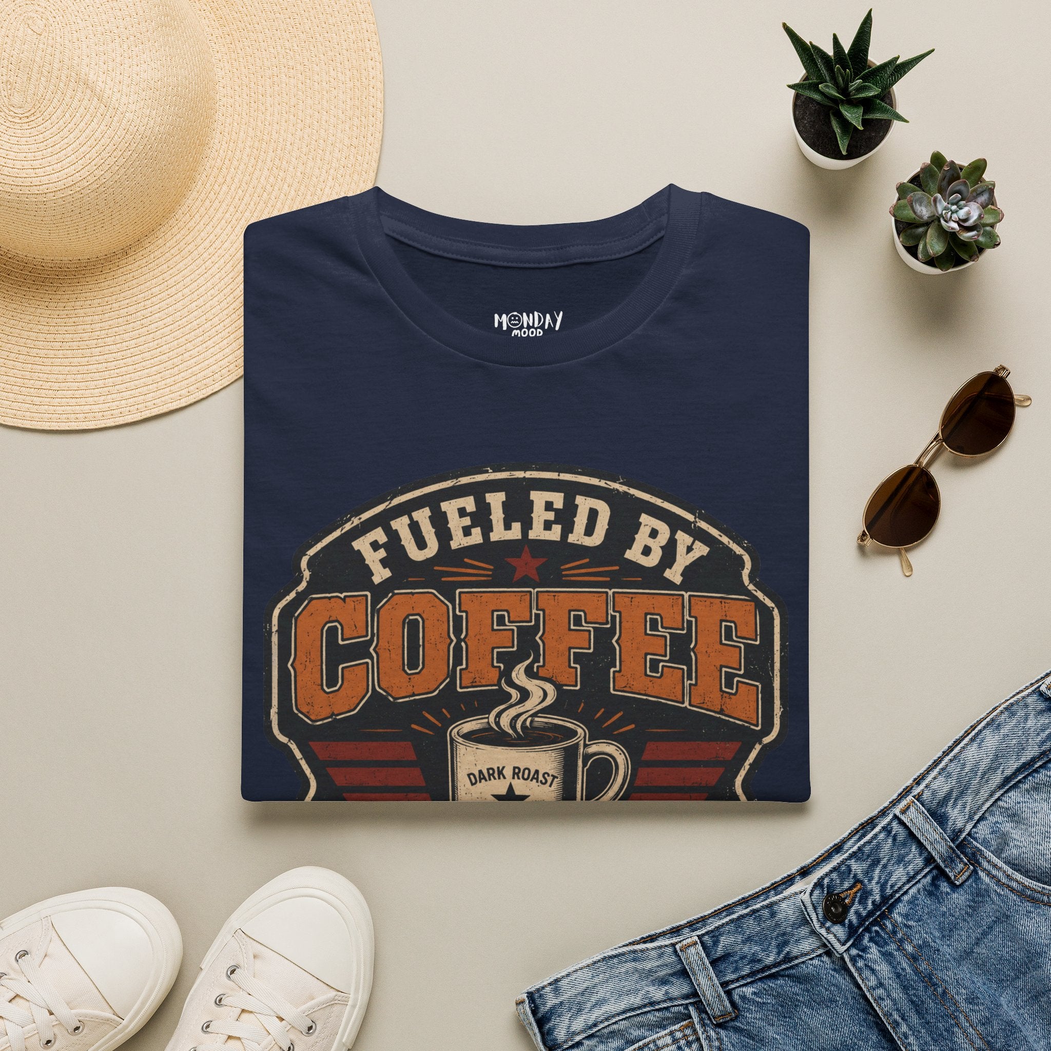 Fueled By Coffee Overtime T-Shirt