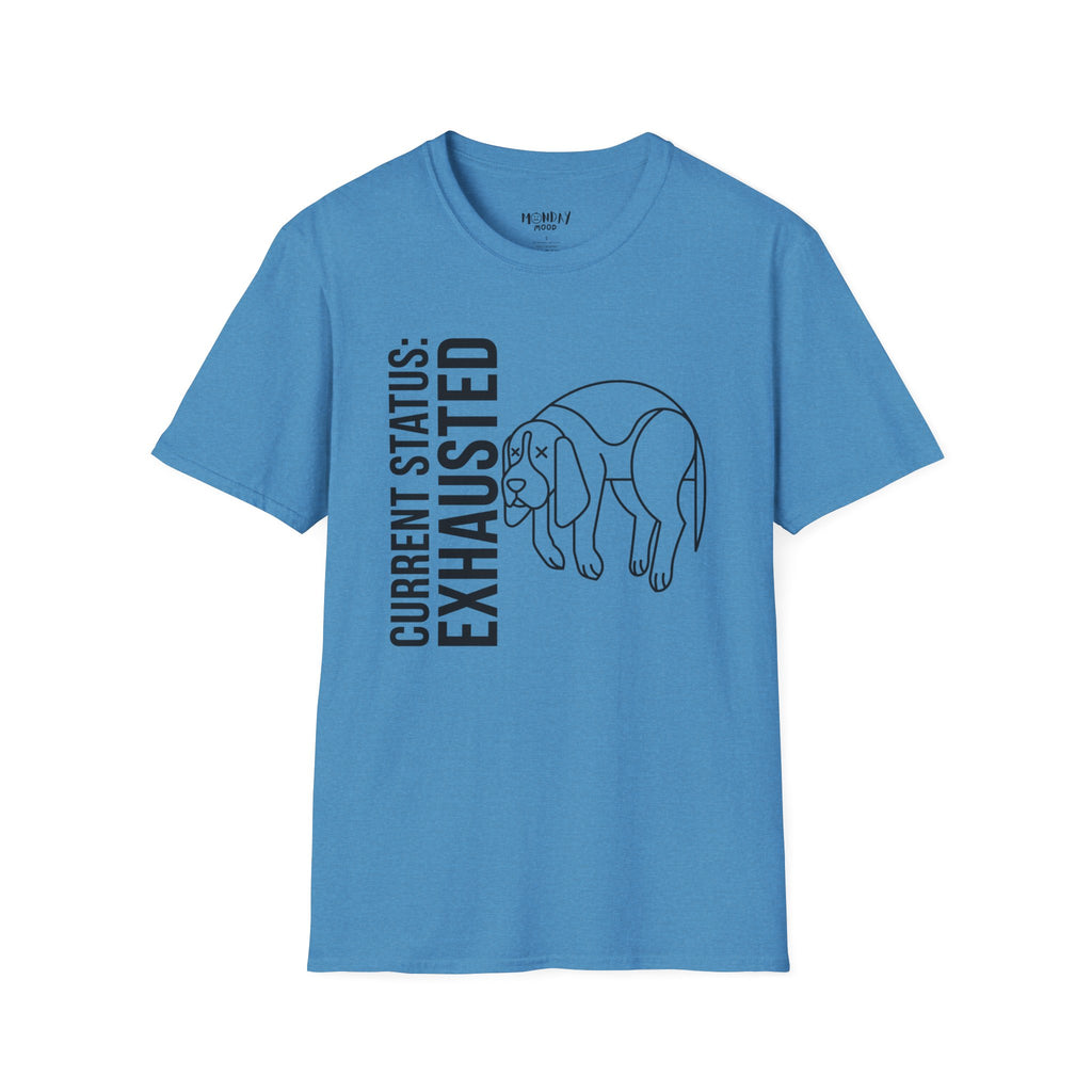 Current Status Exhausted T-Shirt
