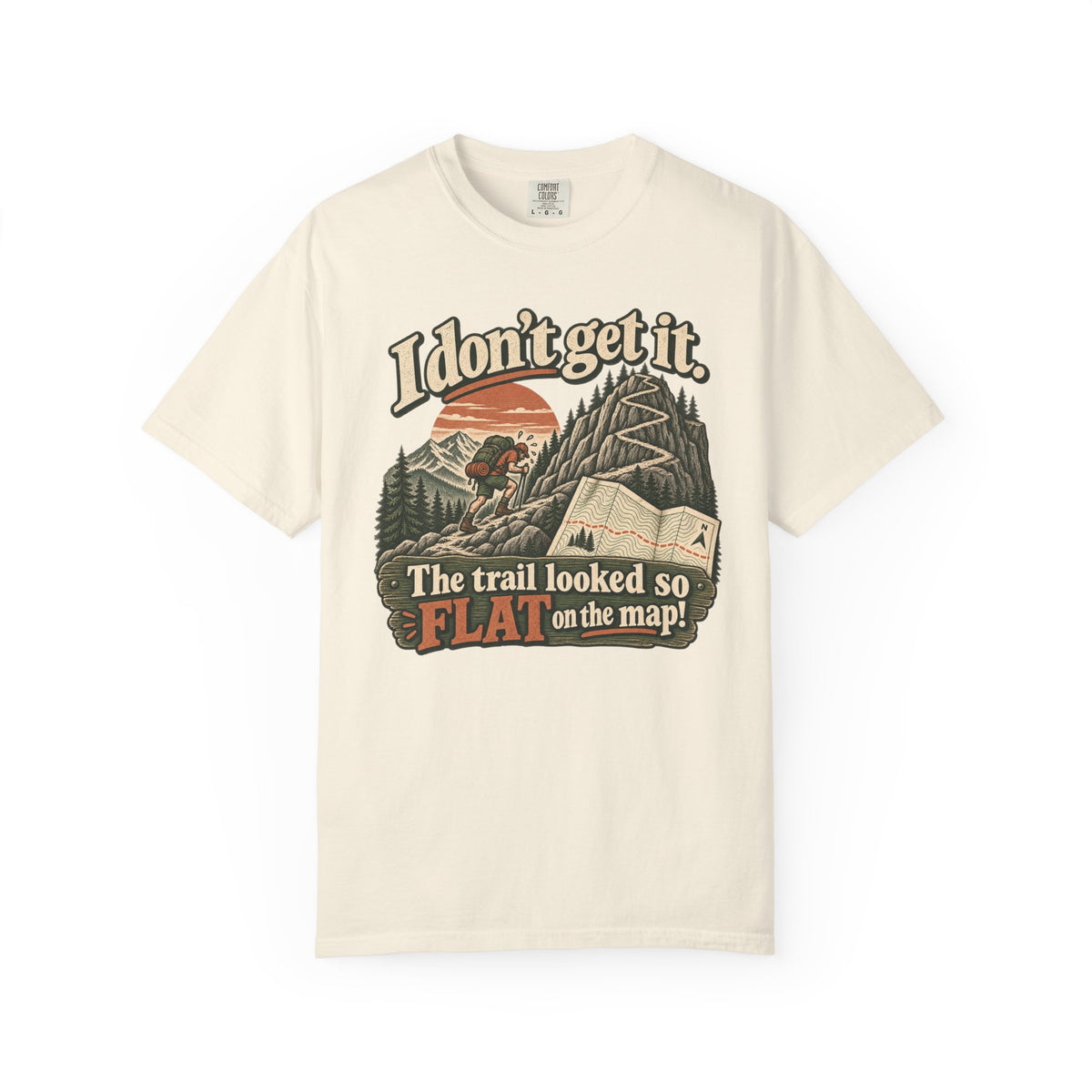 Flat On Map T-Shirt