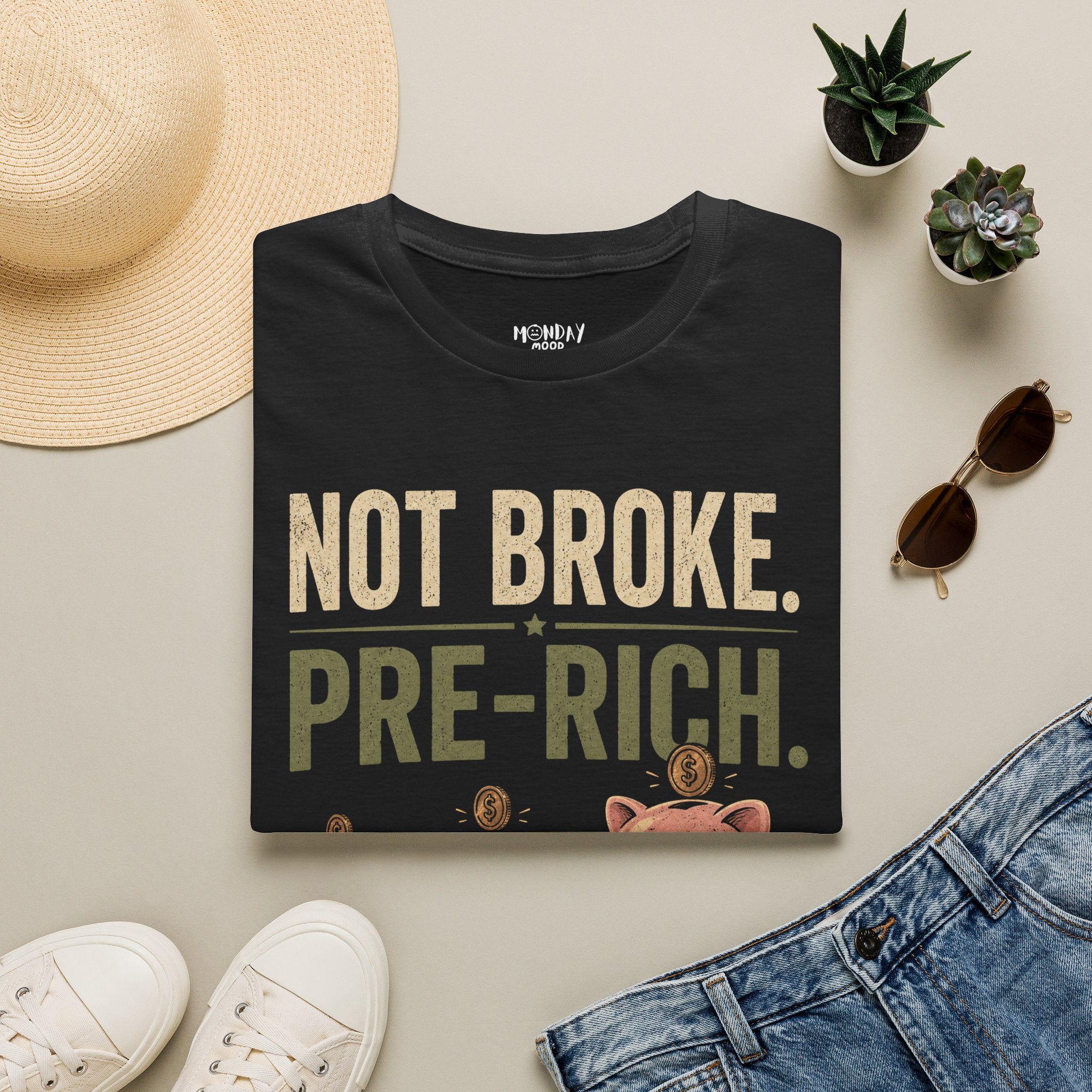 Pre-Rich Piggy Bank T-Shirt