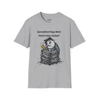 Spreadsheet Says Work Hearts Says Jackpot T-Shirt