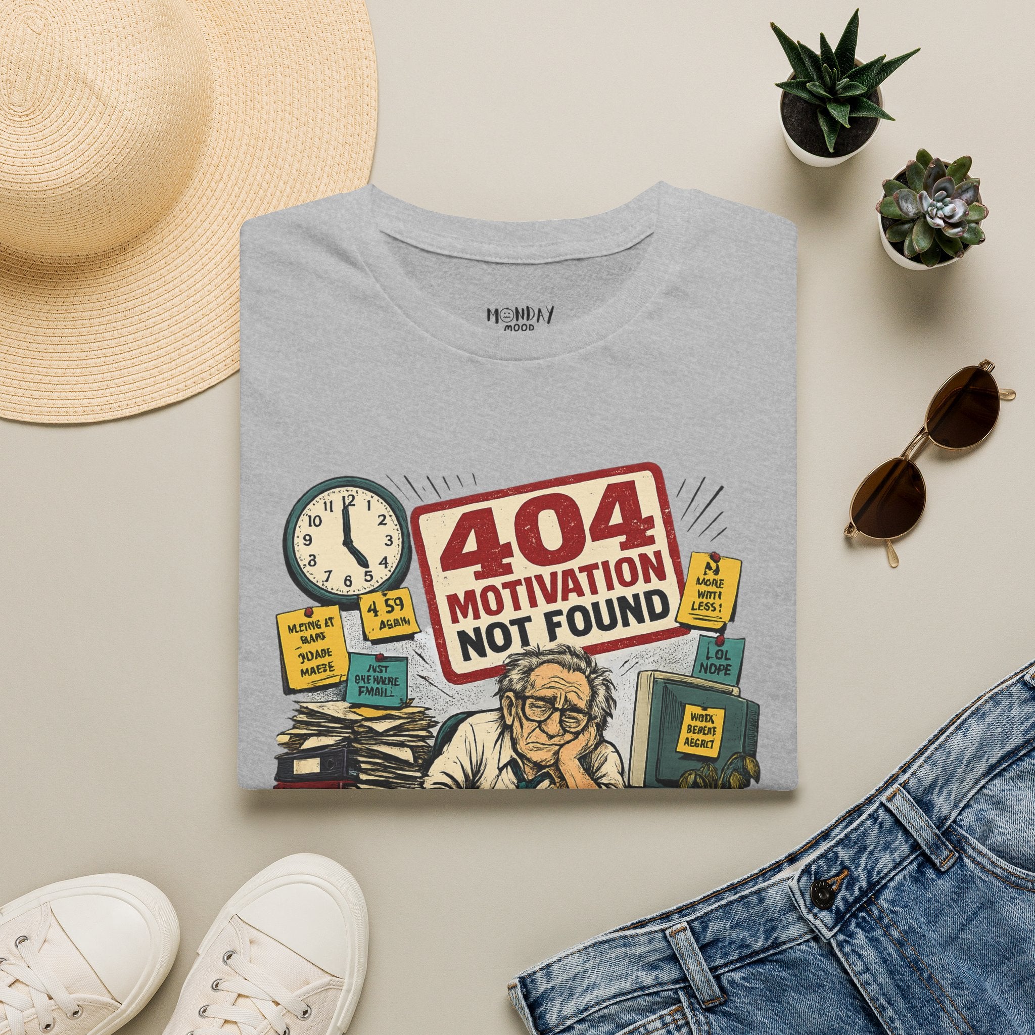 404 Motivation Not Found T-Shirt