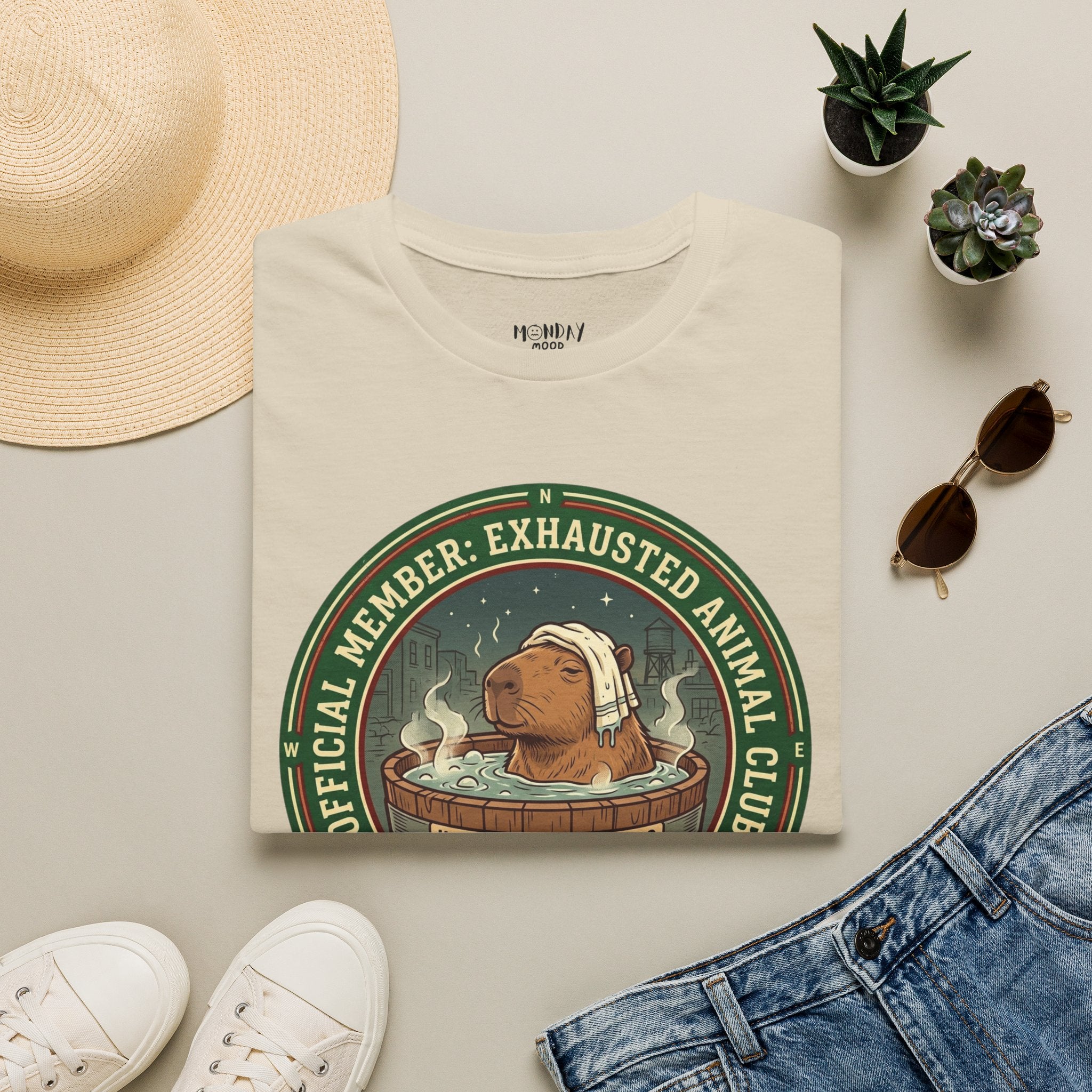 Official Member Exhausted Animal Club T-Shirt