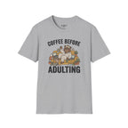Coffee Before Adulting T-Shirt