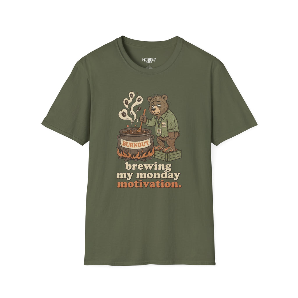 Brewing My Monday Motivation T-Shirt