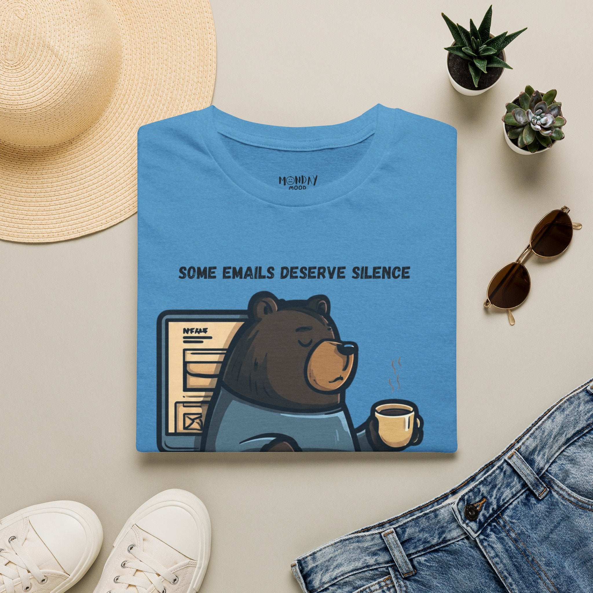 Some Emails Deserve Silence T-Shirt