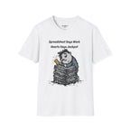 Spreadsheet Says Work Hearts Says Jackpot T-Shirt