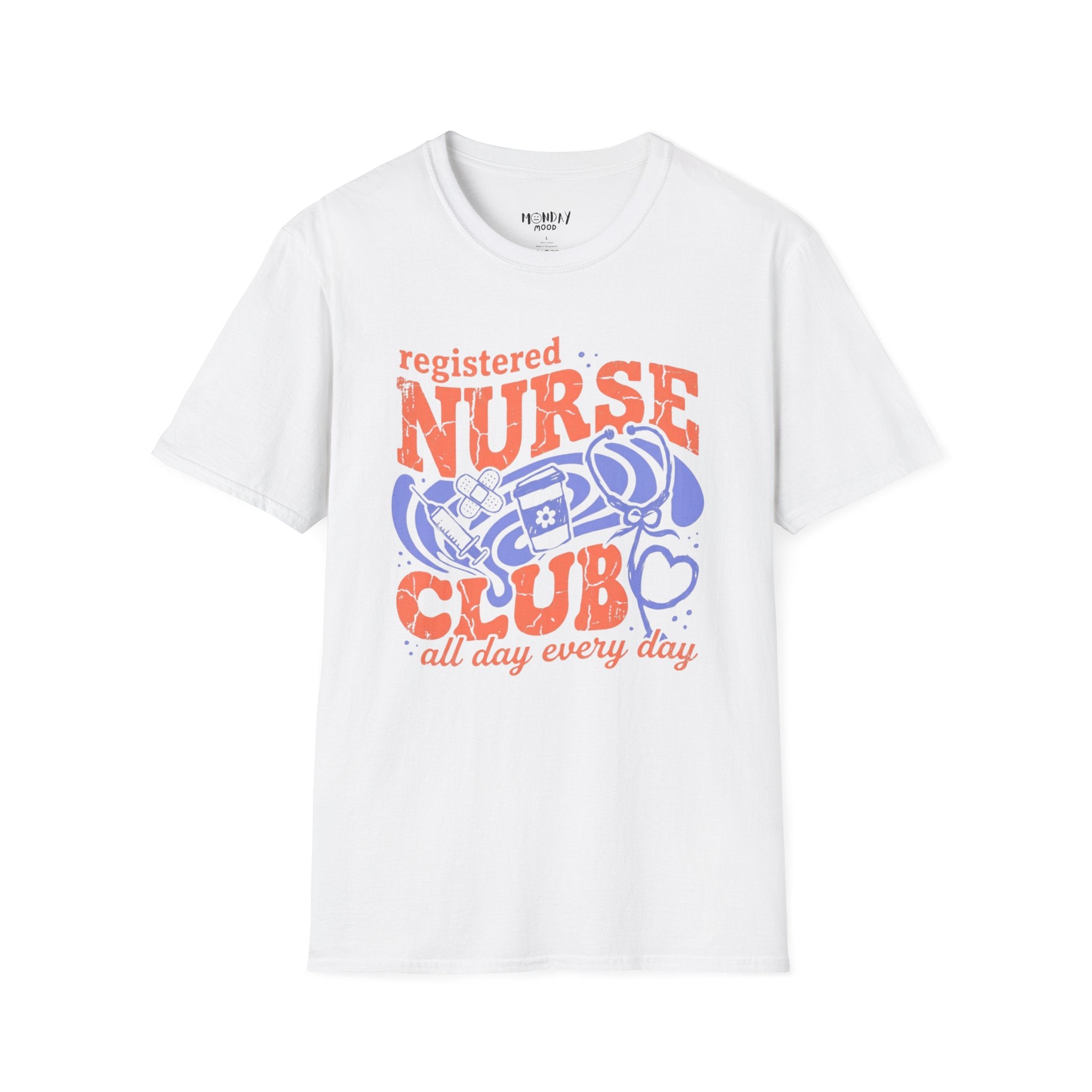 Registered Nurse Club All Day Every Day T-Shirt