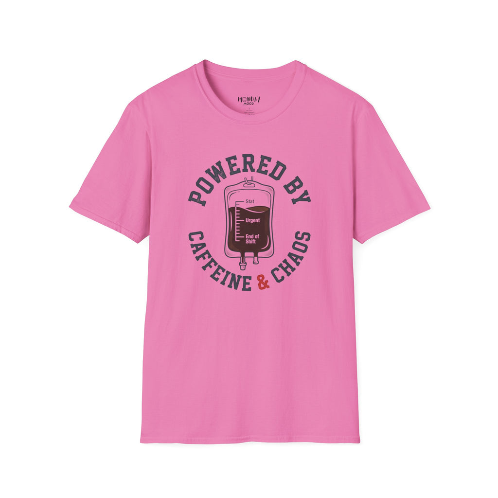Powered By Caffeine & Chaos T-Shirt