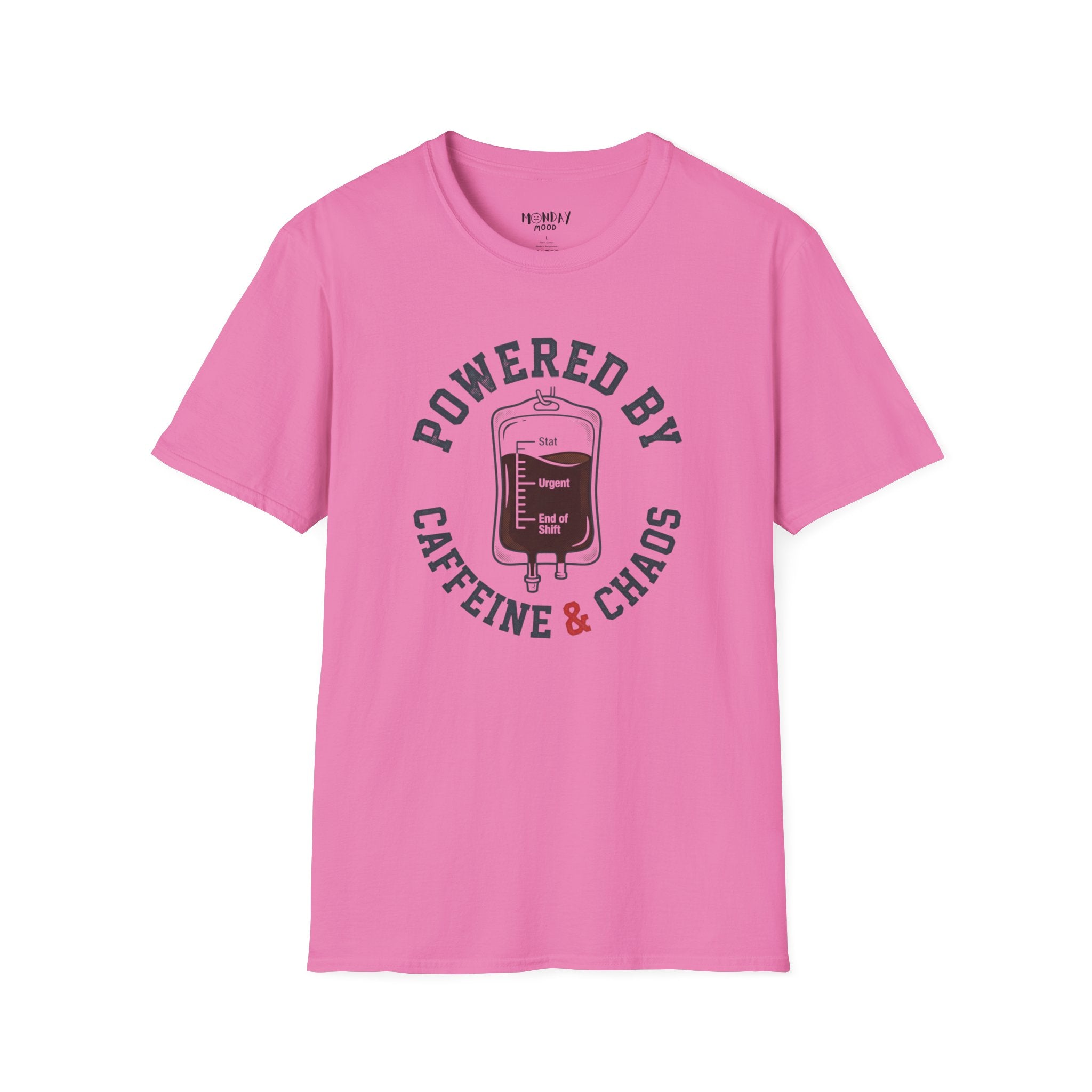 Powered By Caffeine & Chaos T-Shirt