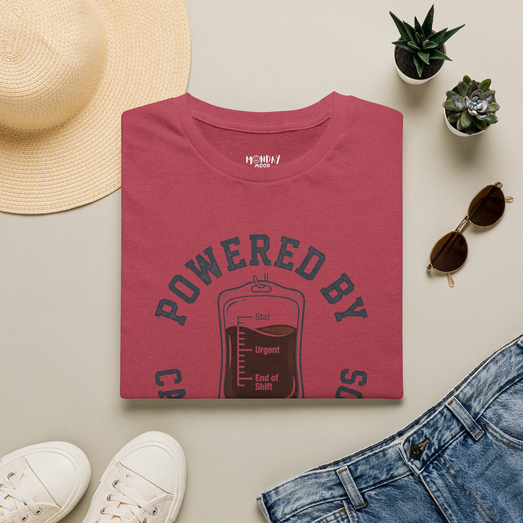 Powered By Caffeine & Chaos T-Shirt