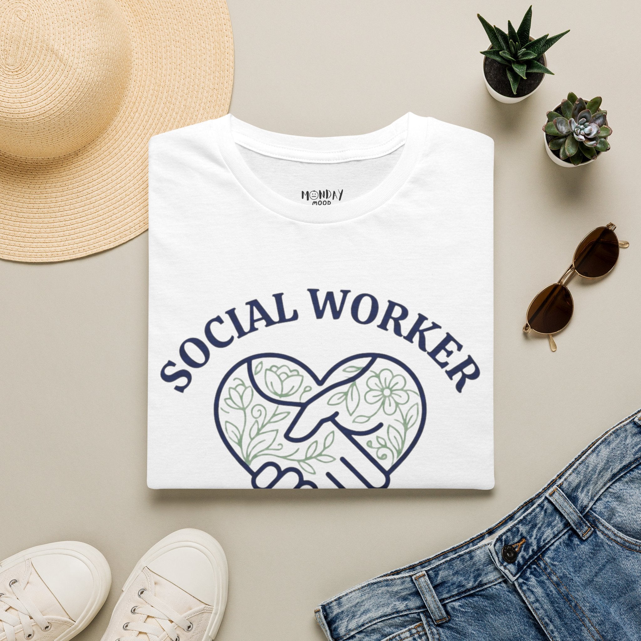 Social Worker Making A Difference Every Day T-Shirt