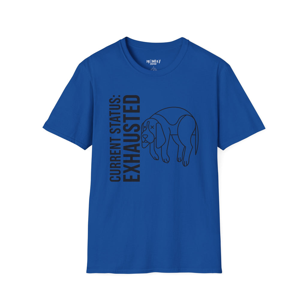 Current Status Exhausted T-Shirt