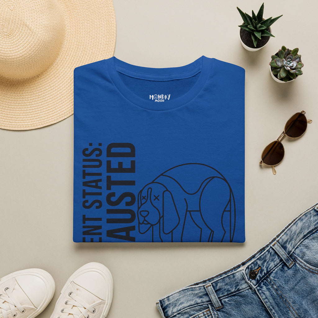 Current Status Exhausted T-Shirt