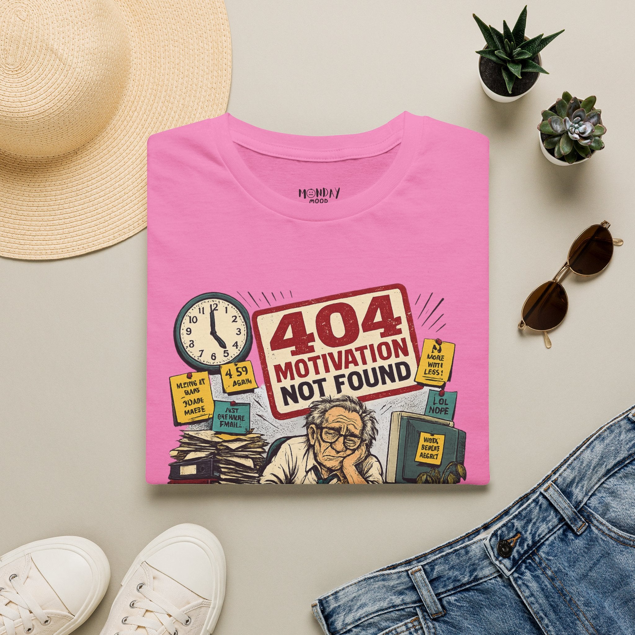 404 Motivation Not Found T-Shirt