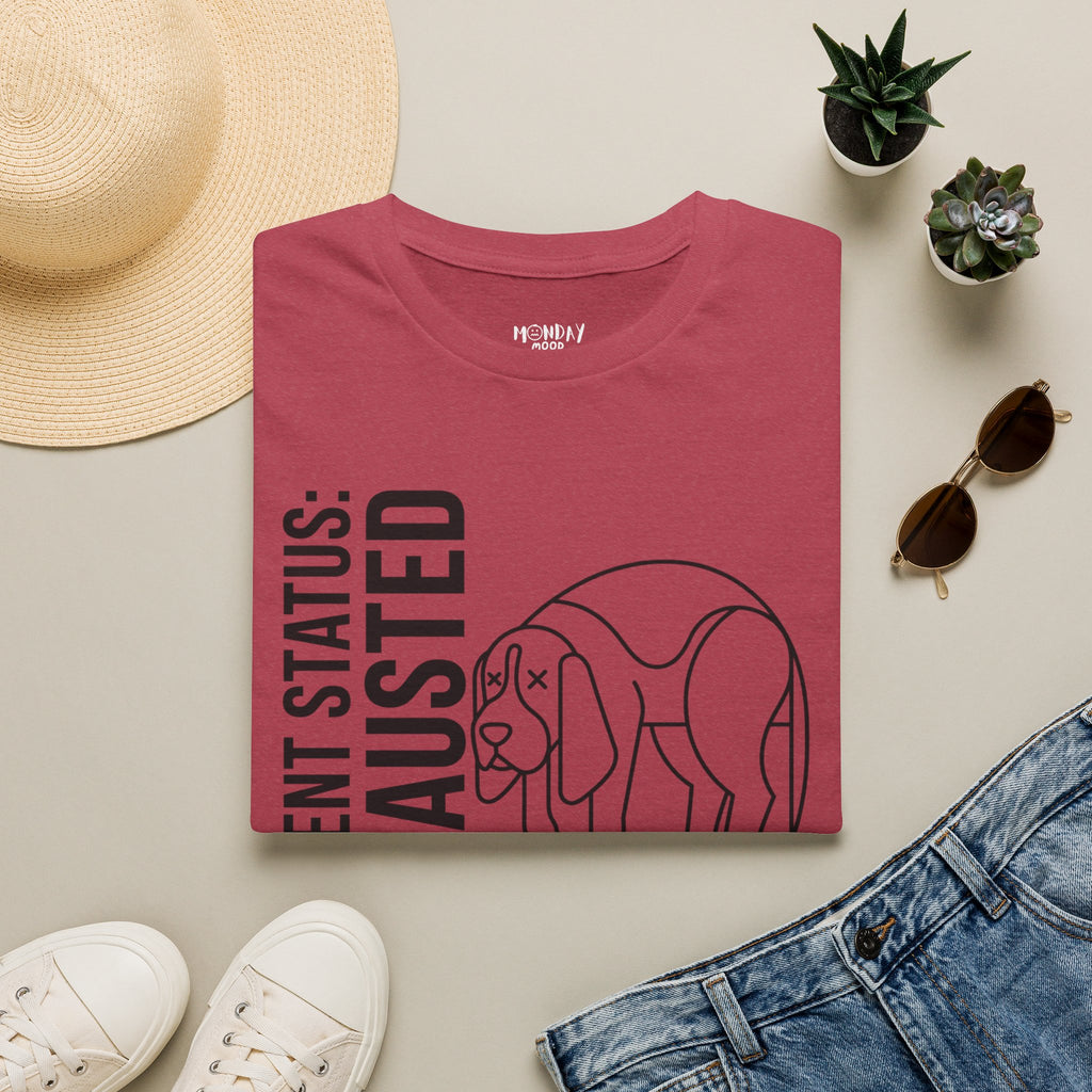 Current Status Exhausted T-Shirt
