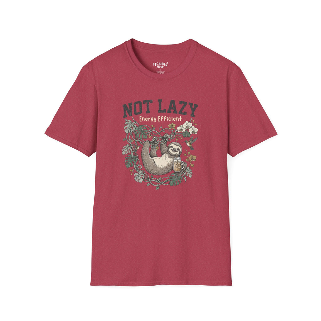 Not Lazy Energy Efficient T-Shirt