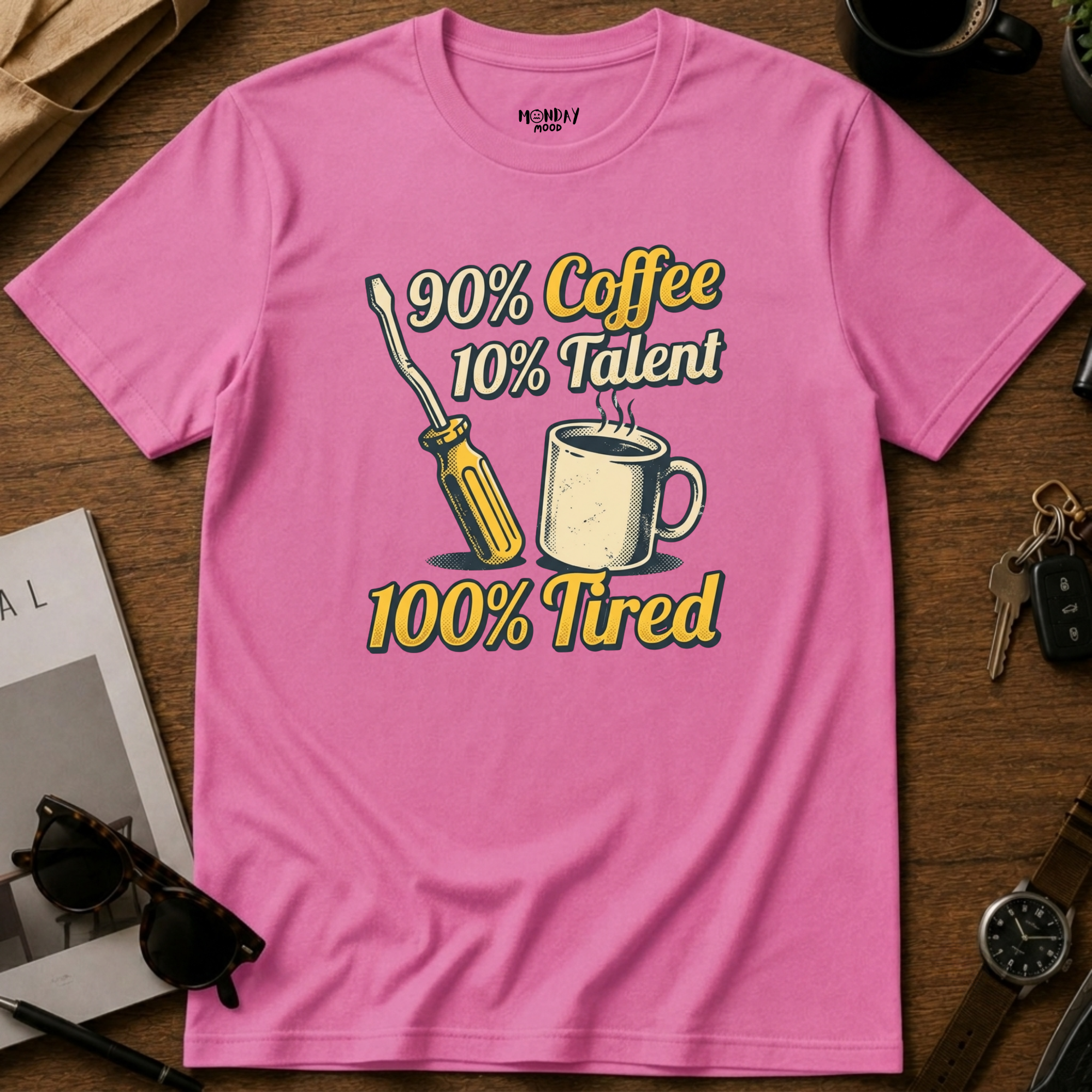 90% Coffee T-Shirt