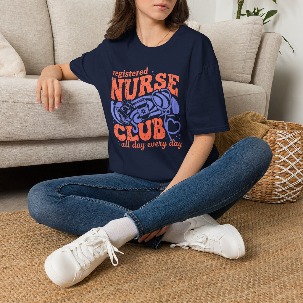 Registered Nurse Club All Day Every Day T-Shirt