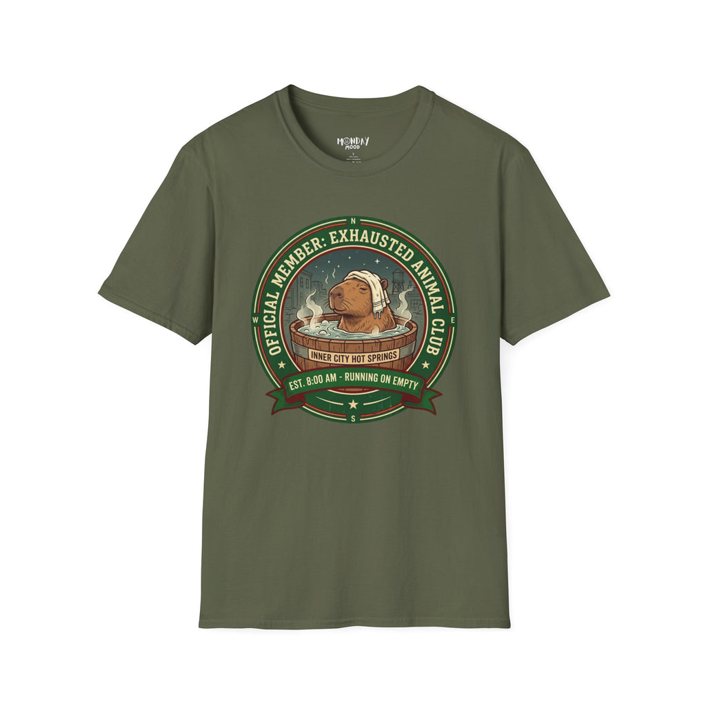 Official Member Exhausted Animal Club T-Shirt