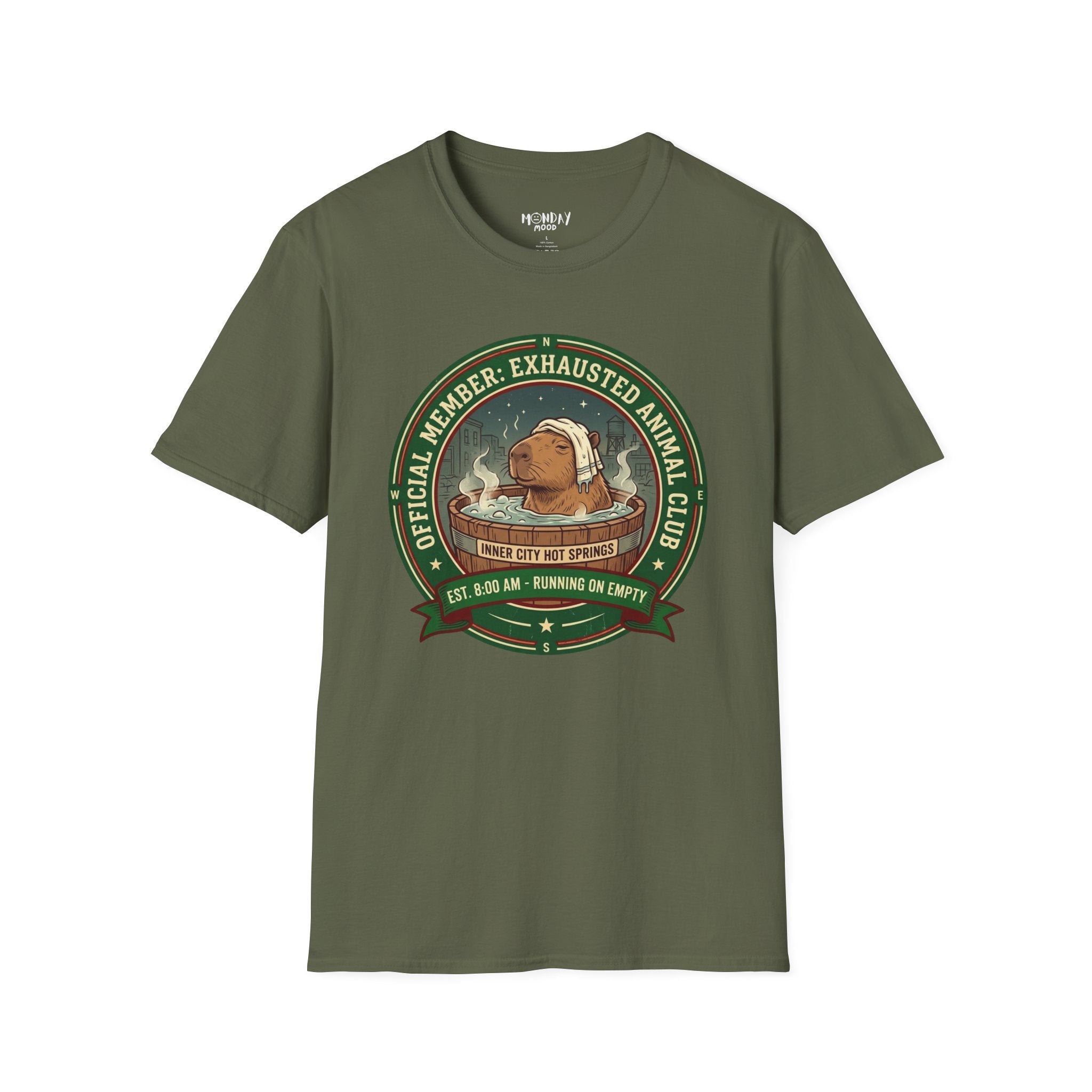 Official Member Exhausted Animal Club T-Shirt