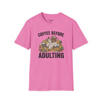 Coffee Before Adulting T-Shirt