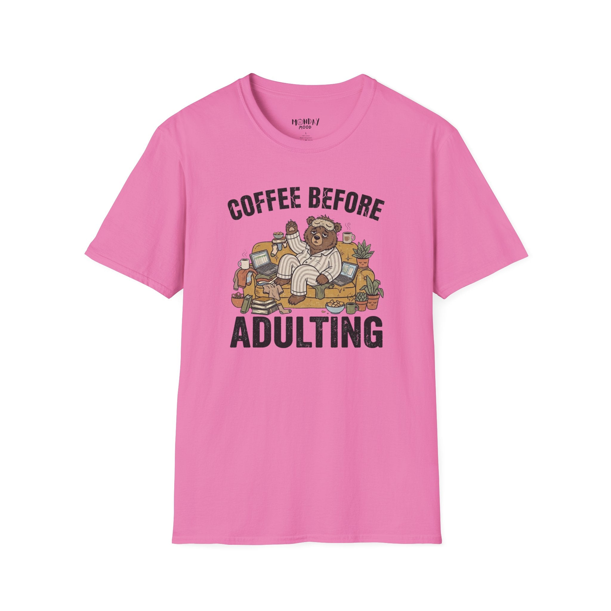 Coffee Before Adulting T-Shirt